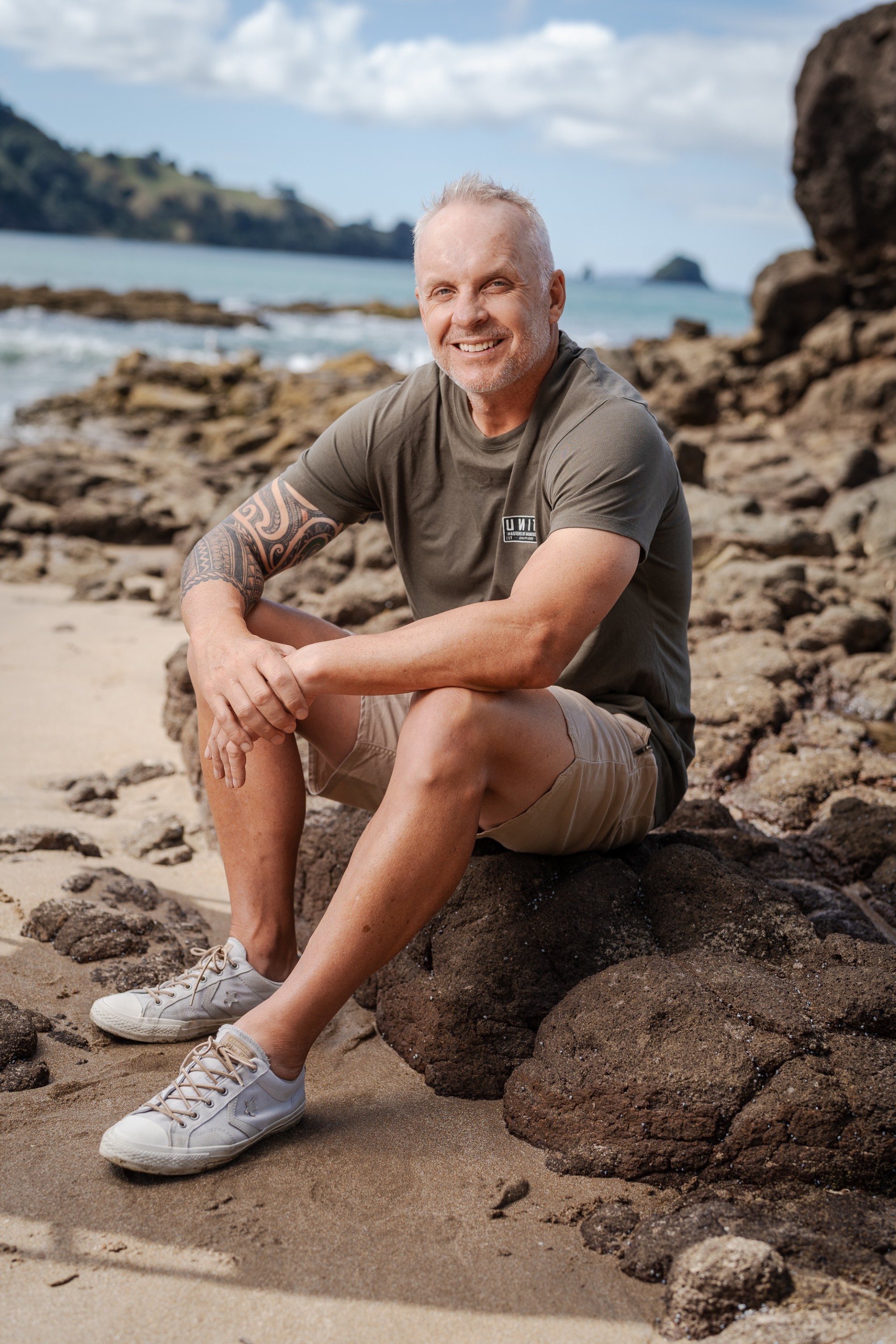 Christian Cullen is hoping to raise awareness for those living with brain tumours.  Photo / Matt Klitscher