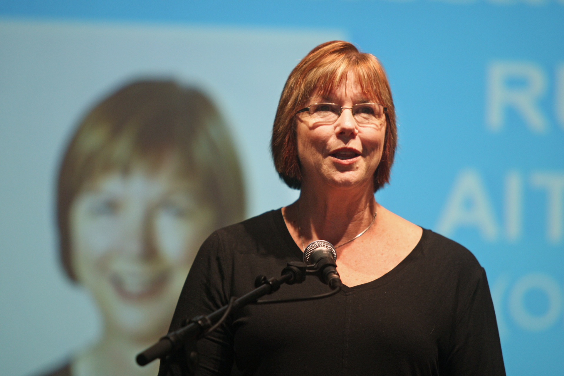 Long-time Silver Ferns coach Ruth Aitken is honoured for services to netball. Photo / NZME