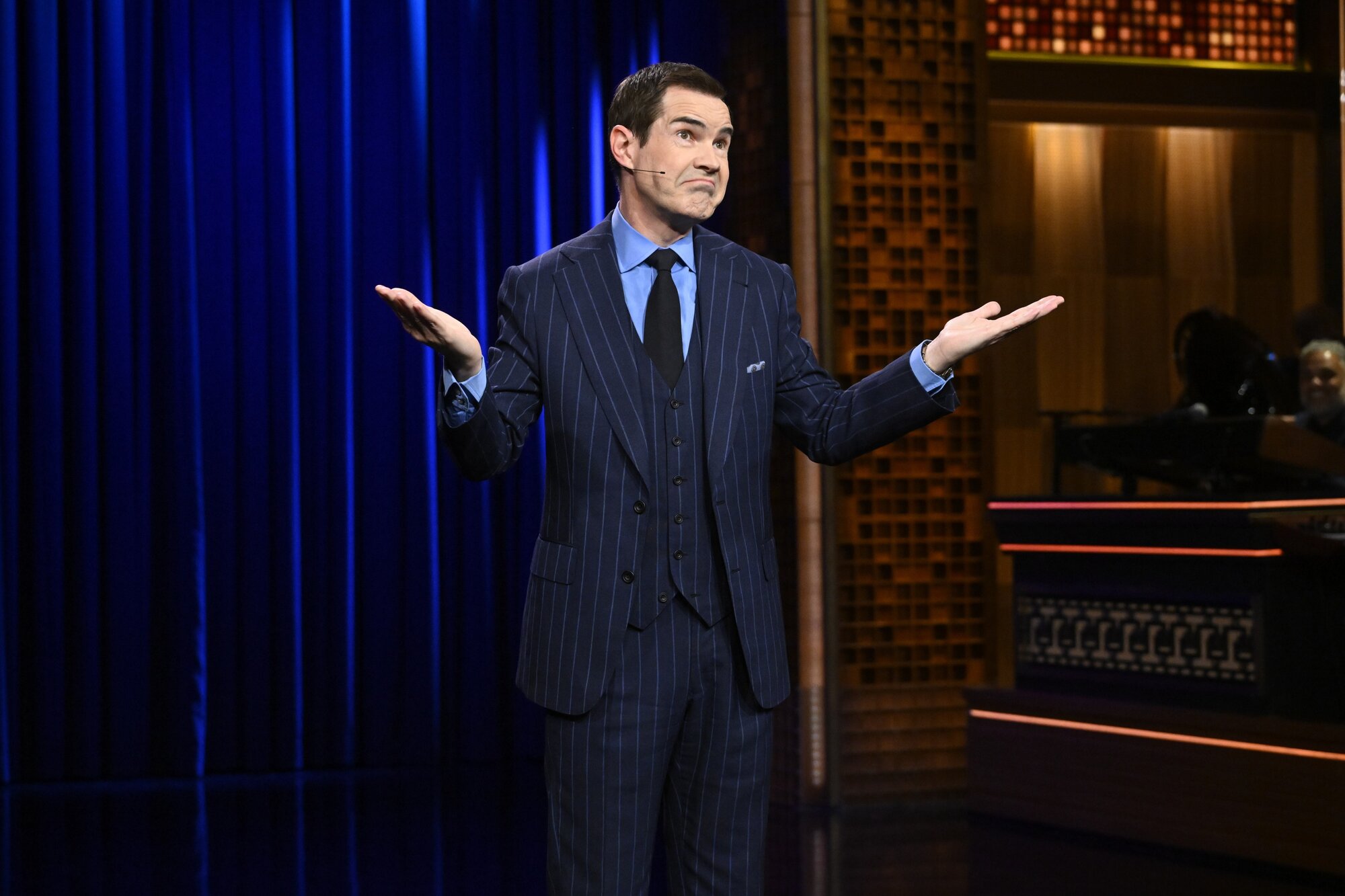 Jimmy Carr is bringing his Laughs Funny tour to Rotorua in January. Photo / Getty Images