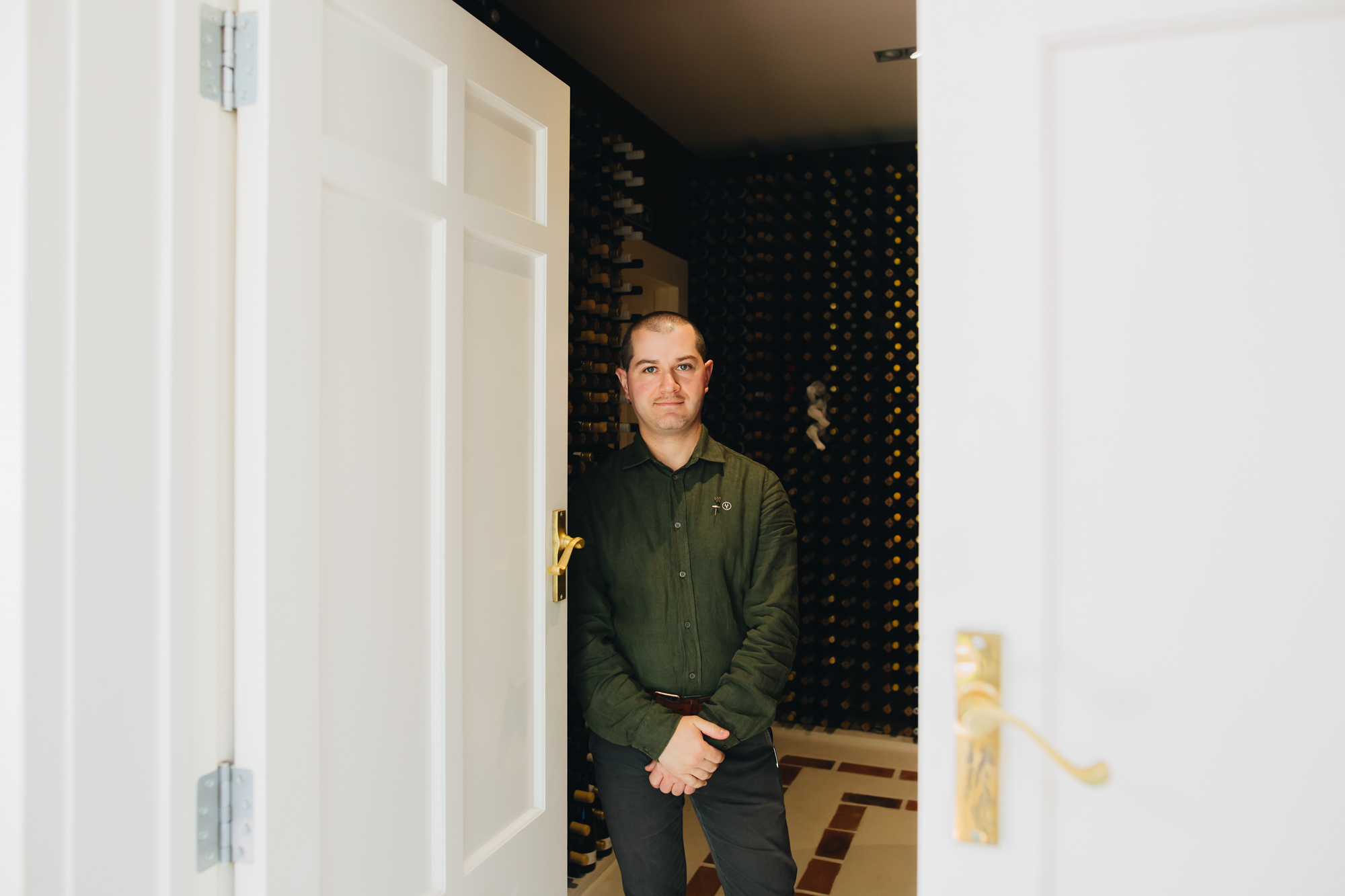 Wharekauhau Country Estate sommelier Adrien Champigny. Photo / Supplied