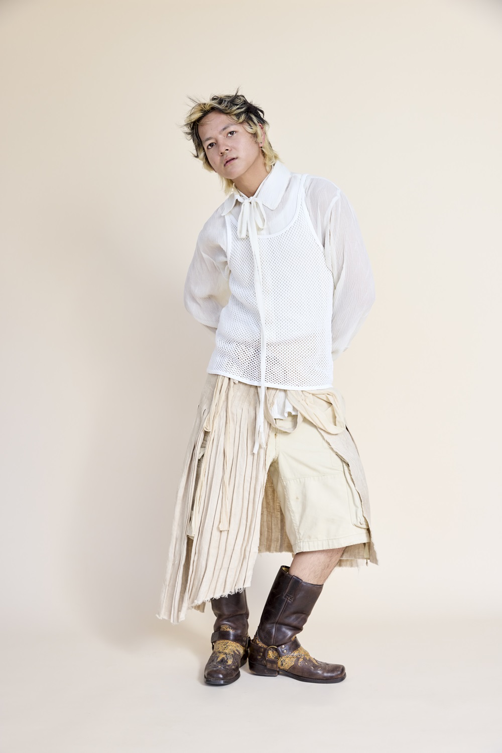 Levi Tan has a passion for styling that allows him to express himself. Photo / Babiche Martens