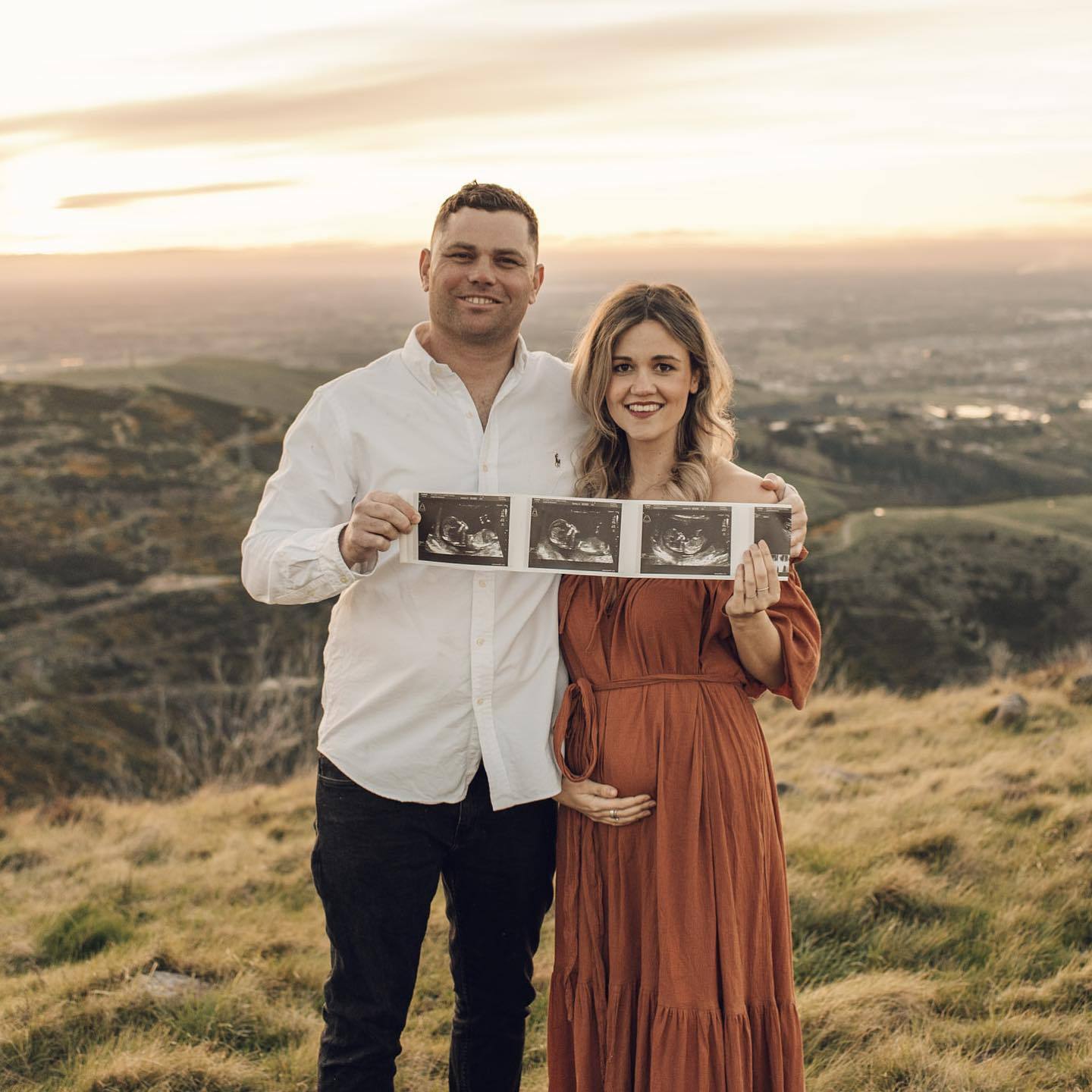 Married At First Sight couple Brett and Angel will be welcoming a baby into their lives in April, 2022. Photo / Brett and Angel, Facebook