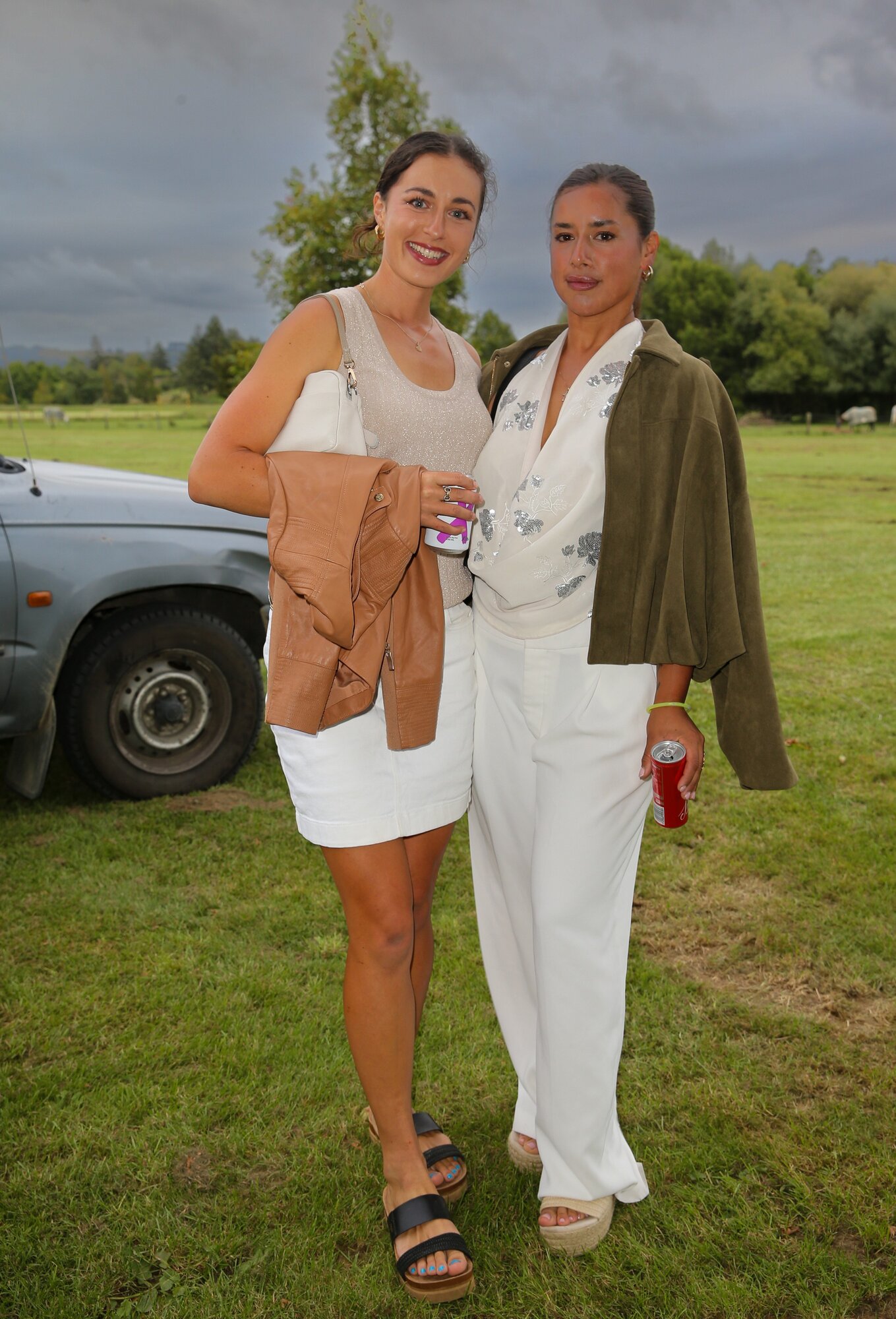 Lucy Blakeman and Anna Fernandezi. Photo / Norrie Montgomery