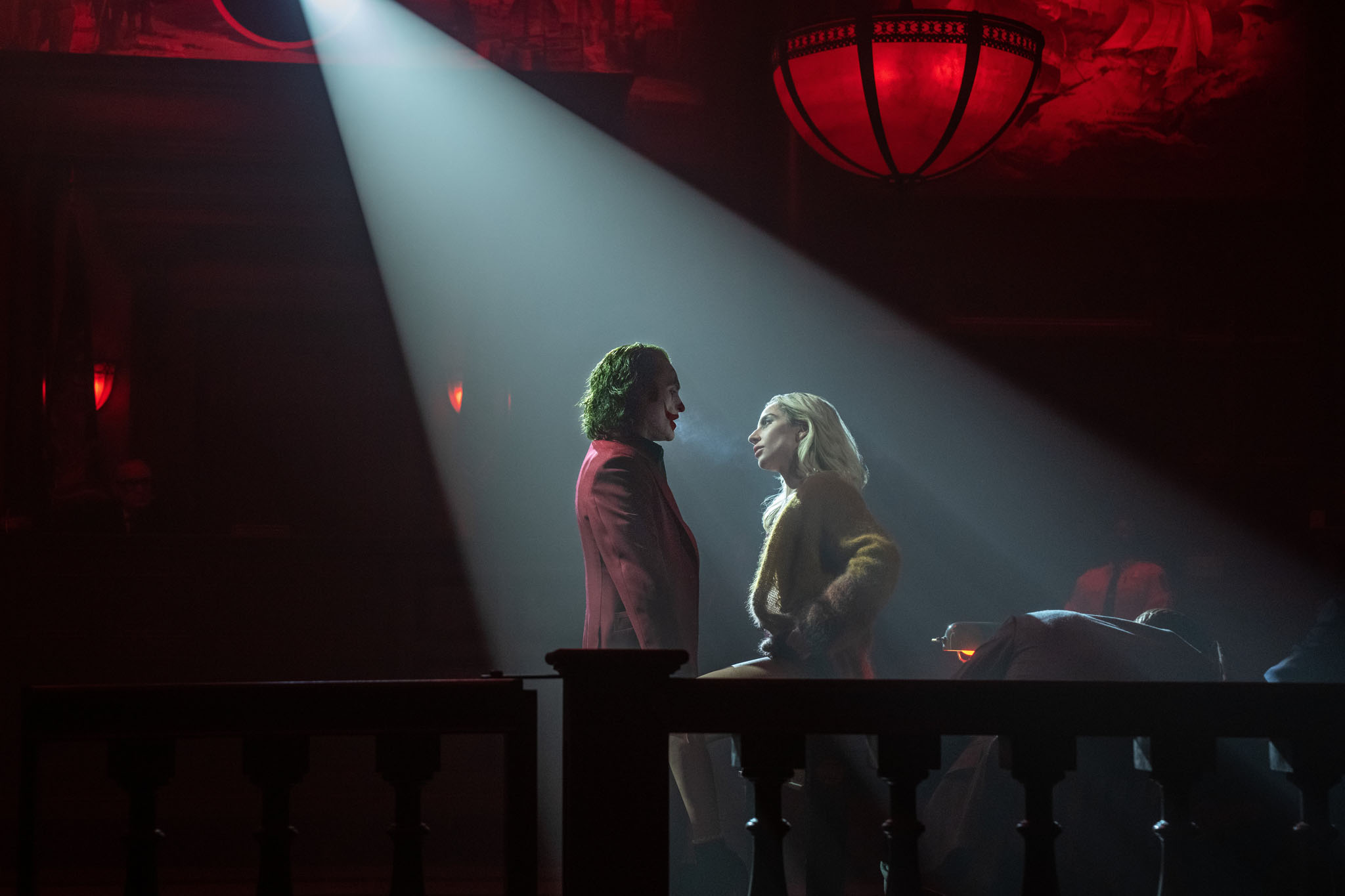 Joaquin Phoenix and Lady Gaga in Joker: Folie à Deux, set in a grimier version of our society.