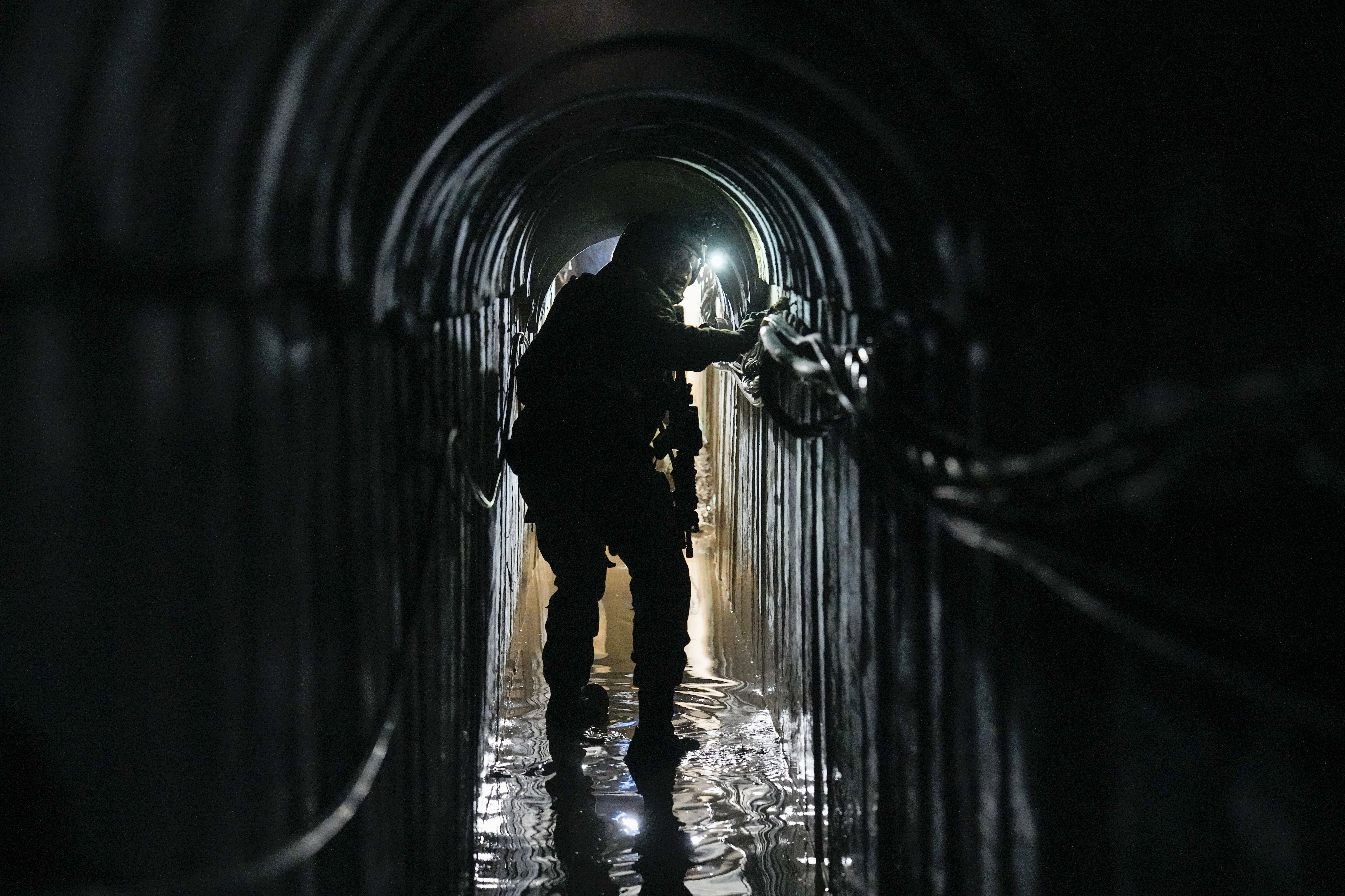 The Israeli military says it has discovered tunnels underneath the main headquarters of the UN agency for Palestinian refugees in Gaza City. Photo / AP