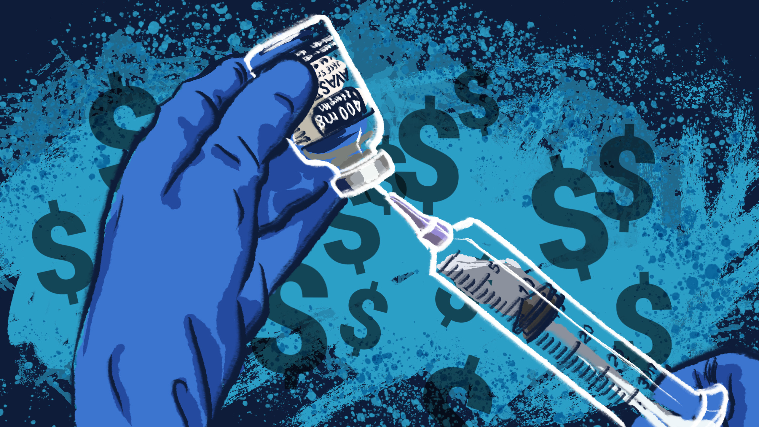 Treatment and other fees charged by private oncology clinics can differ significantly. The cost of the drug itself is the same. Herald illustration / Andrew Louis