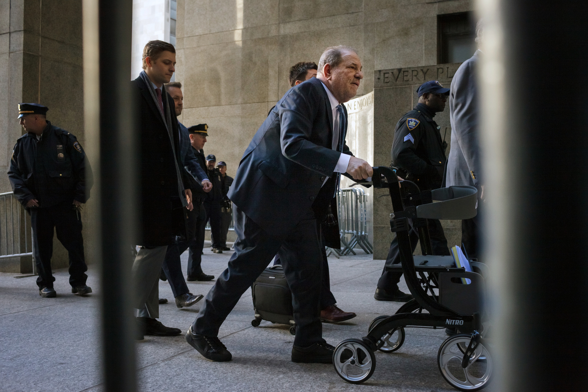 Harvey Weinstein arrives in court in New York in February 2022. Its Supreme Court has allowed his appeal to be heard. Photo / Anna Watts, The New York Times