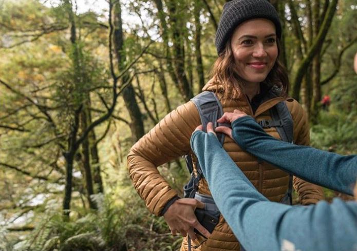 Mandy Moore spent four days hiking around Wanaka. Photo / Instagram