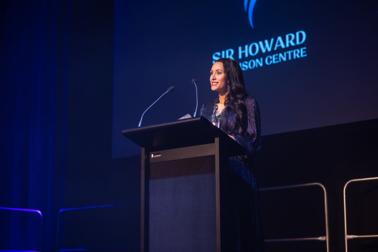 Rotorua mayor Tania Tapsell at the official opening of the Sir Howard Morrison Centre on Thursday night. Photo / Rotorua Lakes Council