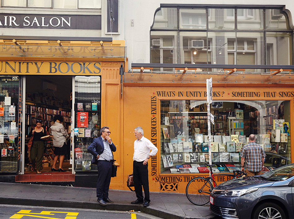 For a personal experience, visit an independent book store, like Unity Books on Auckland's High St. Photo / Rebecca Zephyr Thomas