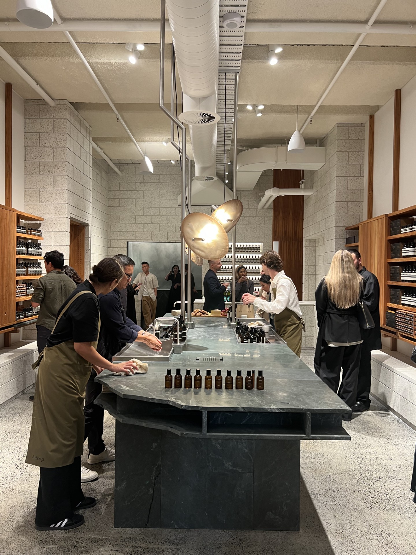 The design of the new Aesop Ponsonby signature store is as considered as the formulas which line the shelves. Photo / Ash Cometti