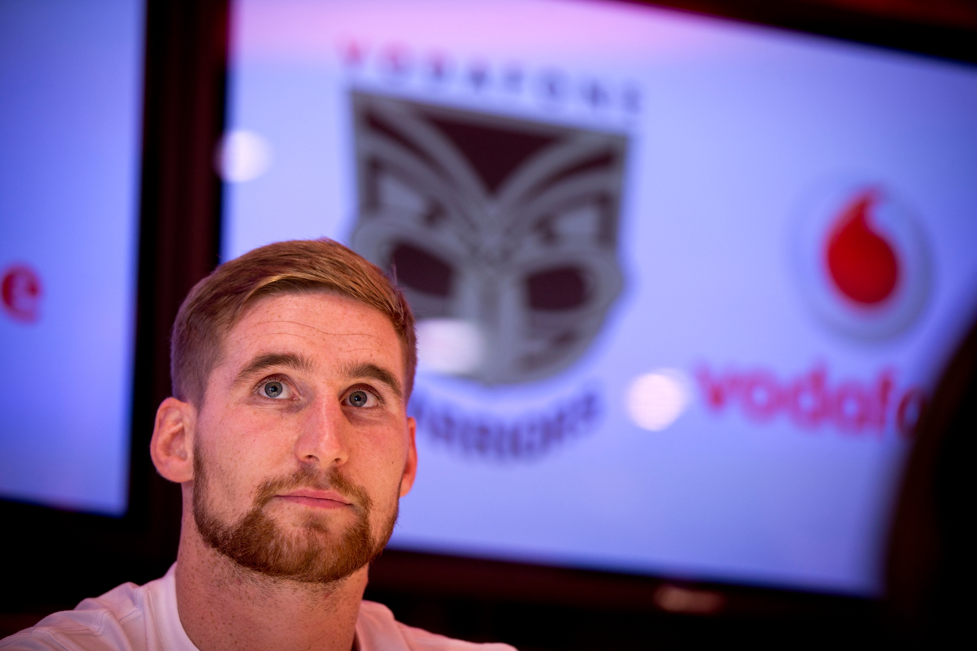 Sam Tomkins returned to Wigan after a brief run in Auckland. Photo / Dean Purcell