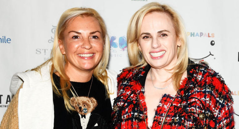 Rebel Wilson (right) and Ramona Agruma attend Operation Smile's 10th Annual Park City Ski Challenge in April. Photo / Getty Images