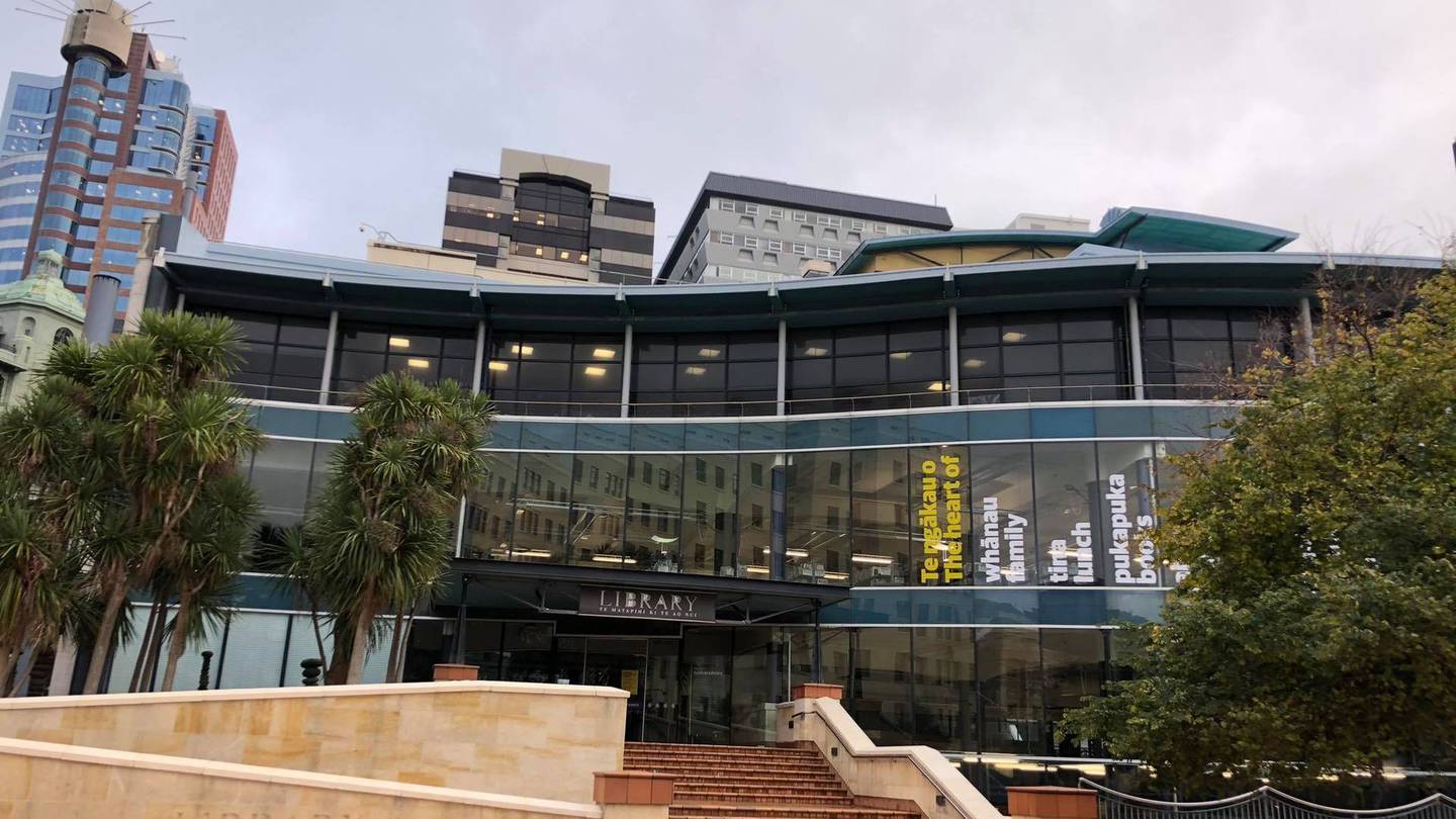 Wellington's central library. Photo / Georgina Campbell 