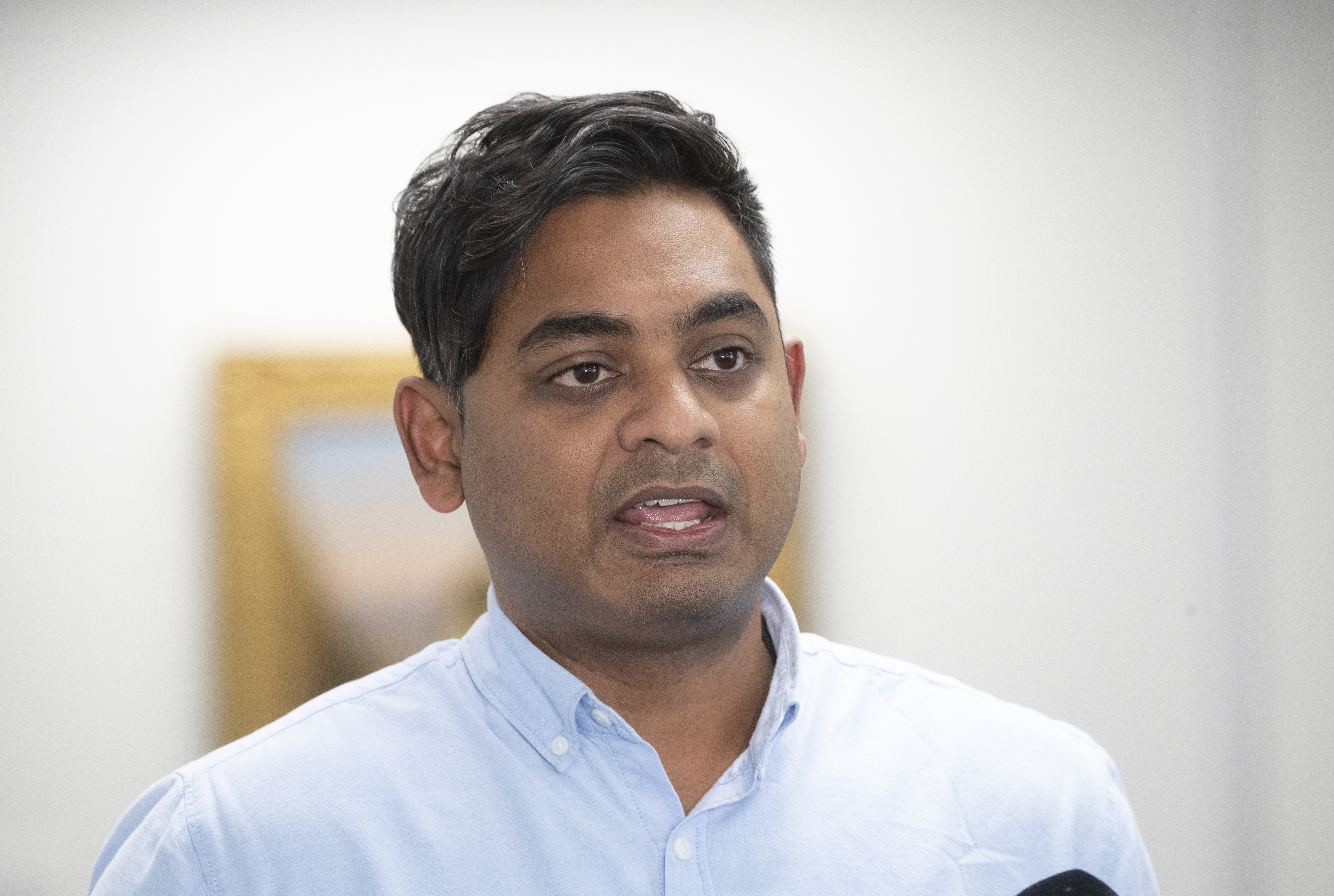 Wellington City Council transport and infrastructure manager Brad Singh says about 93 per cent of streets in Wellington are captured by the proposal to reduce limits to 30km/h. Photo / Mark Mitchell