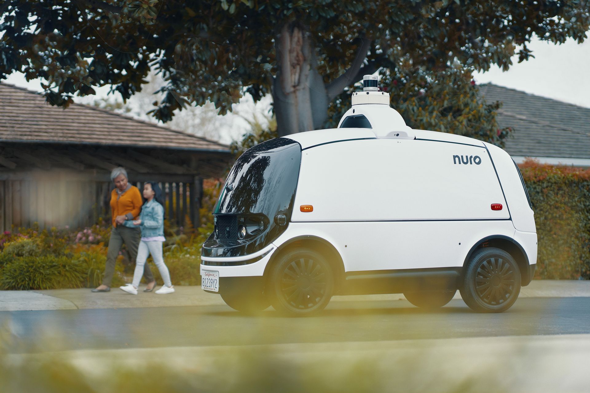 Nuro's self-driving delivery vehicle. Photo / Supplied