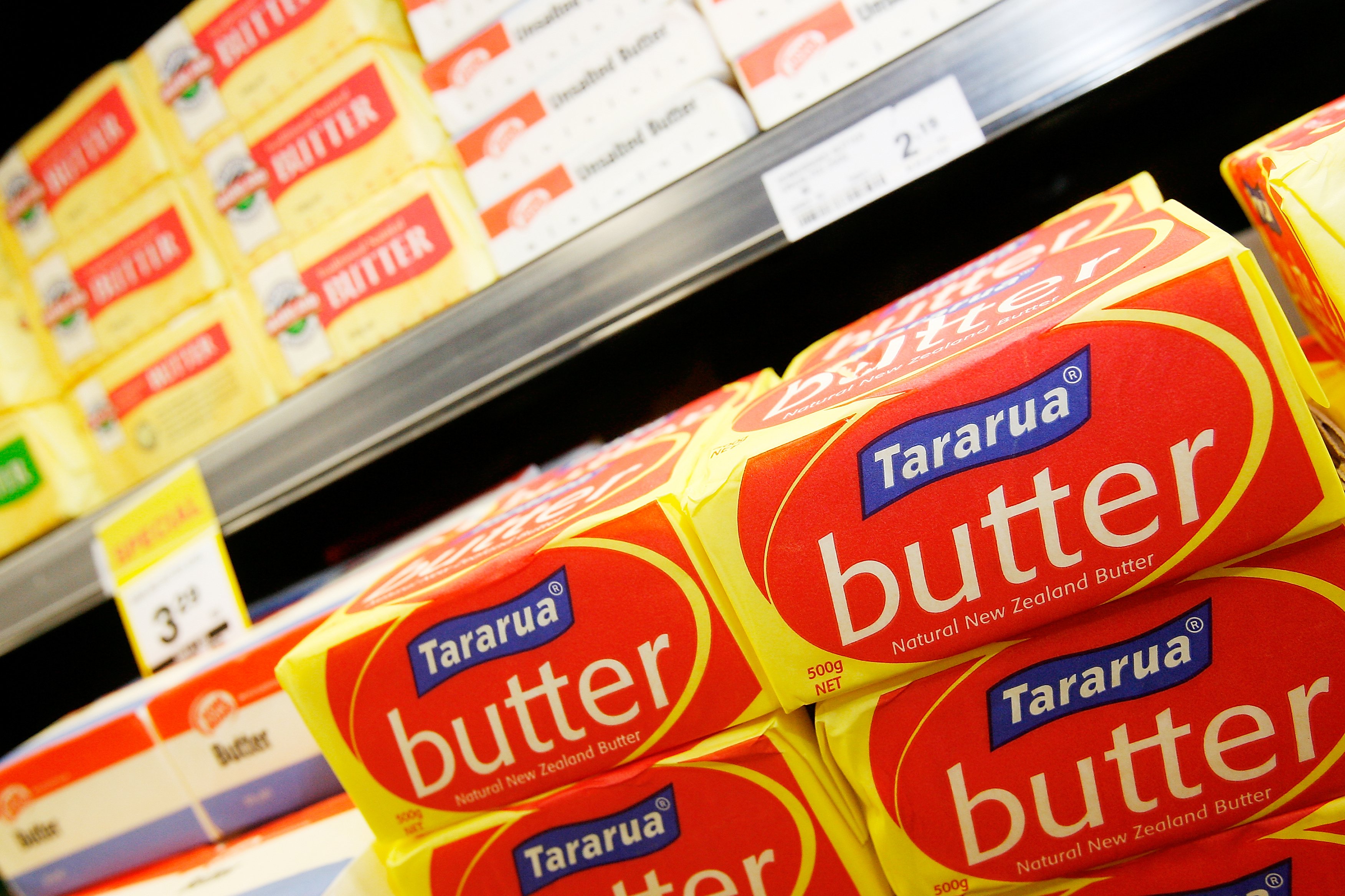 Butter prices have doubled since National came to power – but is the blame game even justified? Photo / Greg Bowker
