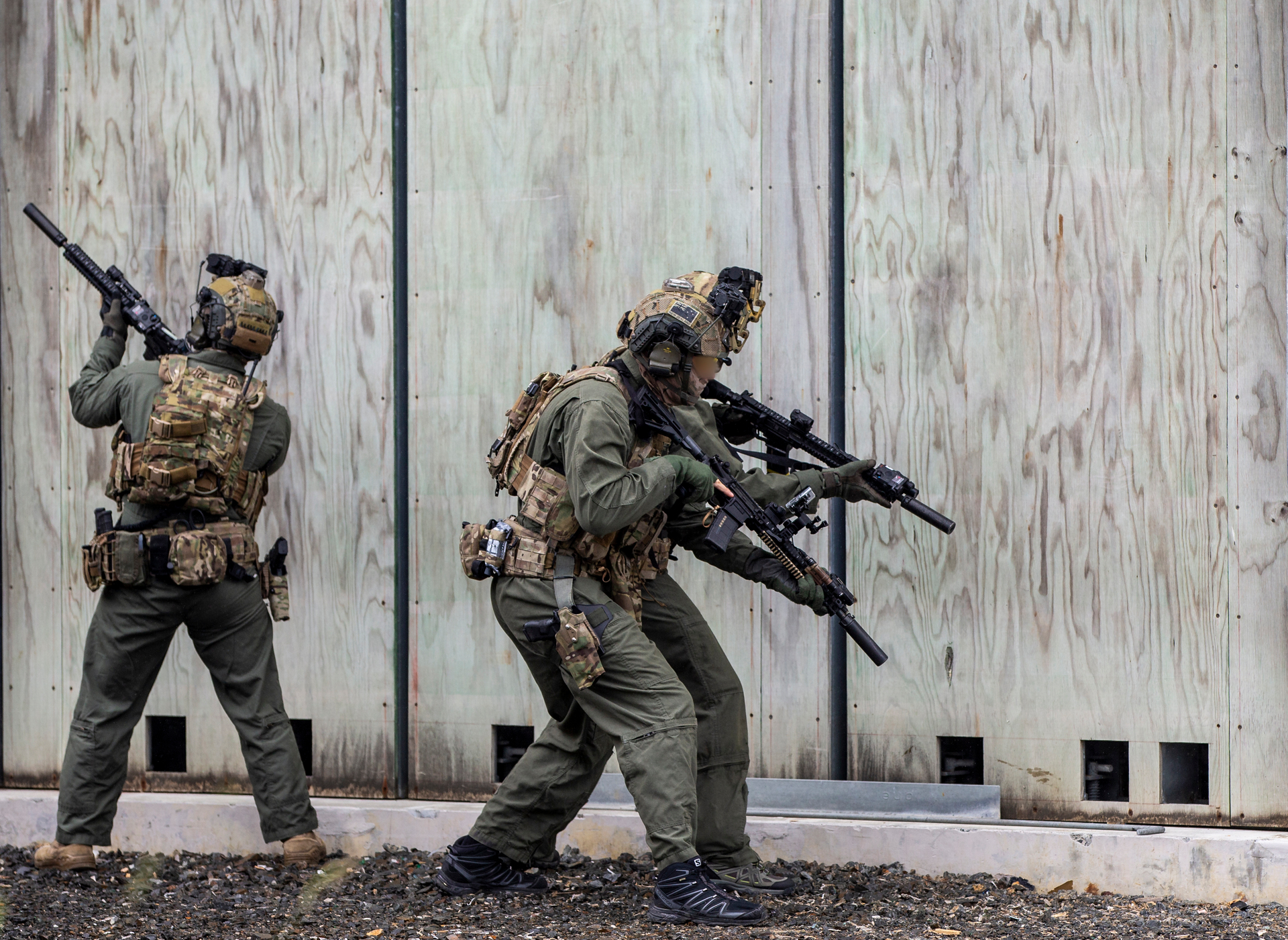 New Zealand Special Air Service troopers during a training exercise in 2018. Photo / Mike Scott