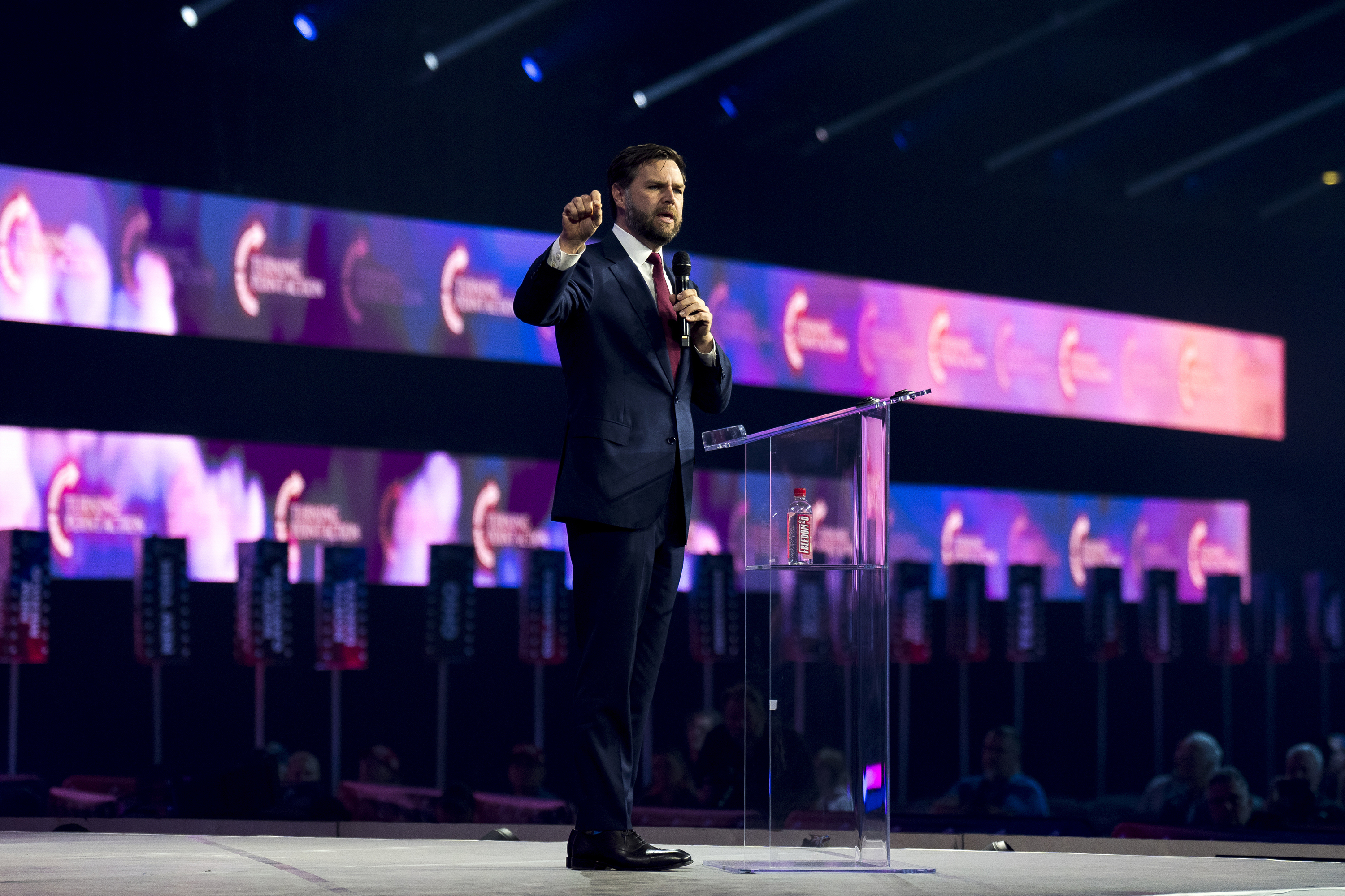 Senator J.D. Vance was this week named as the Reuplican's vice-presidential nominee. Photo / Nic Antaya, The New York Times