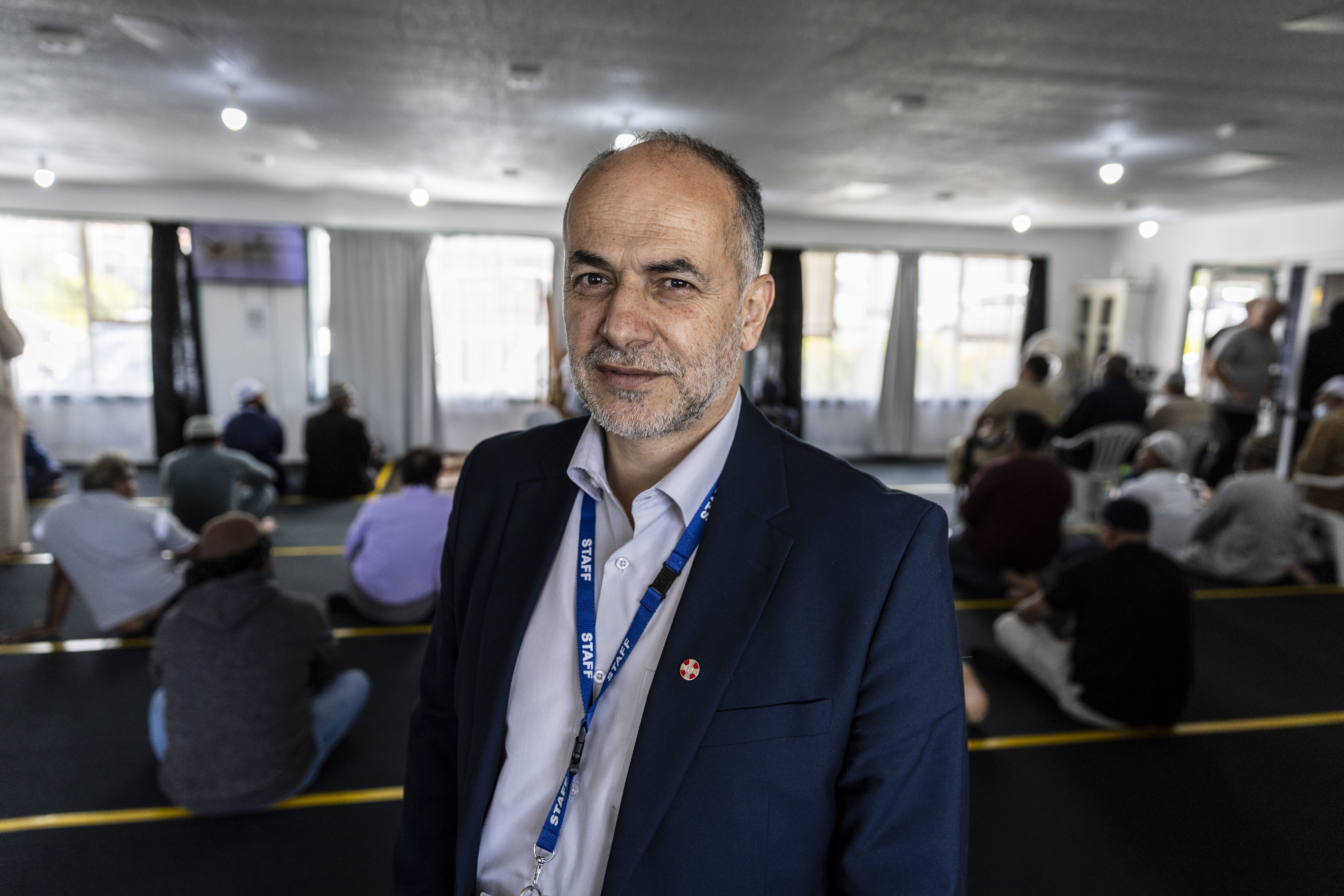 Mustafa Derbashi, originally from the Palestinian territories, has lost relatives in the Gaza war. Photo / Michael Craig



