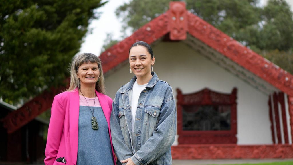Dr Tania Cargo and Kiani Stevenson. Photo / William Chea