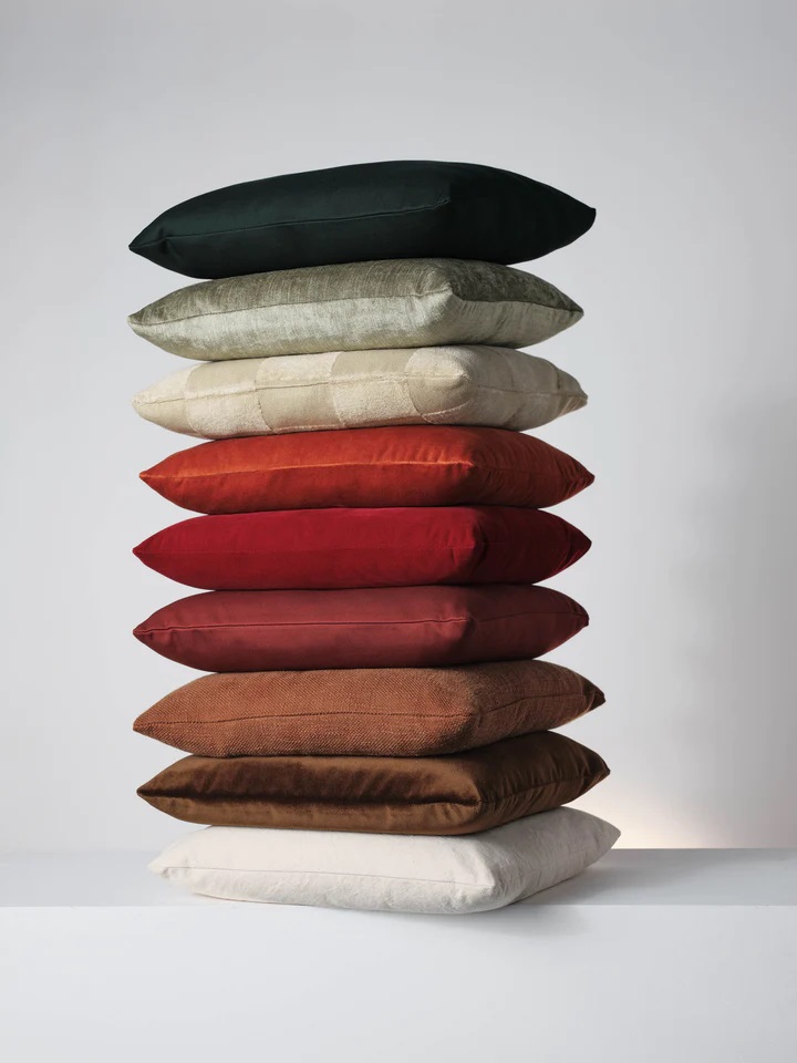 Klay's square cushions. Photo / Klay