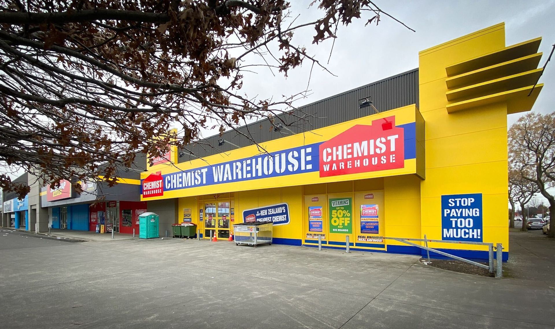 Chemist Warehouse opens first Hastings store, signals plans for