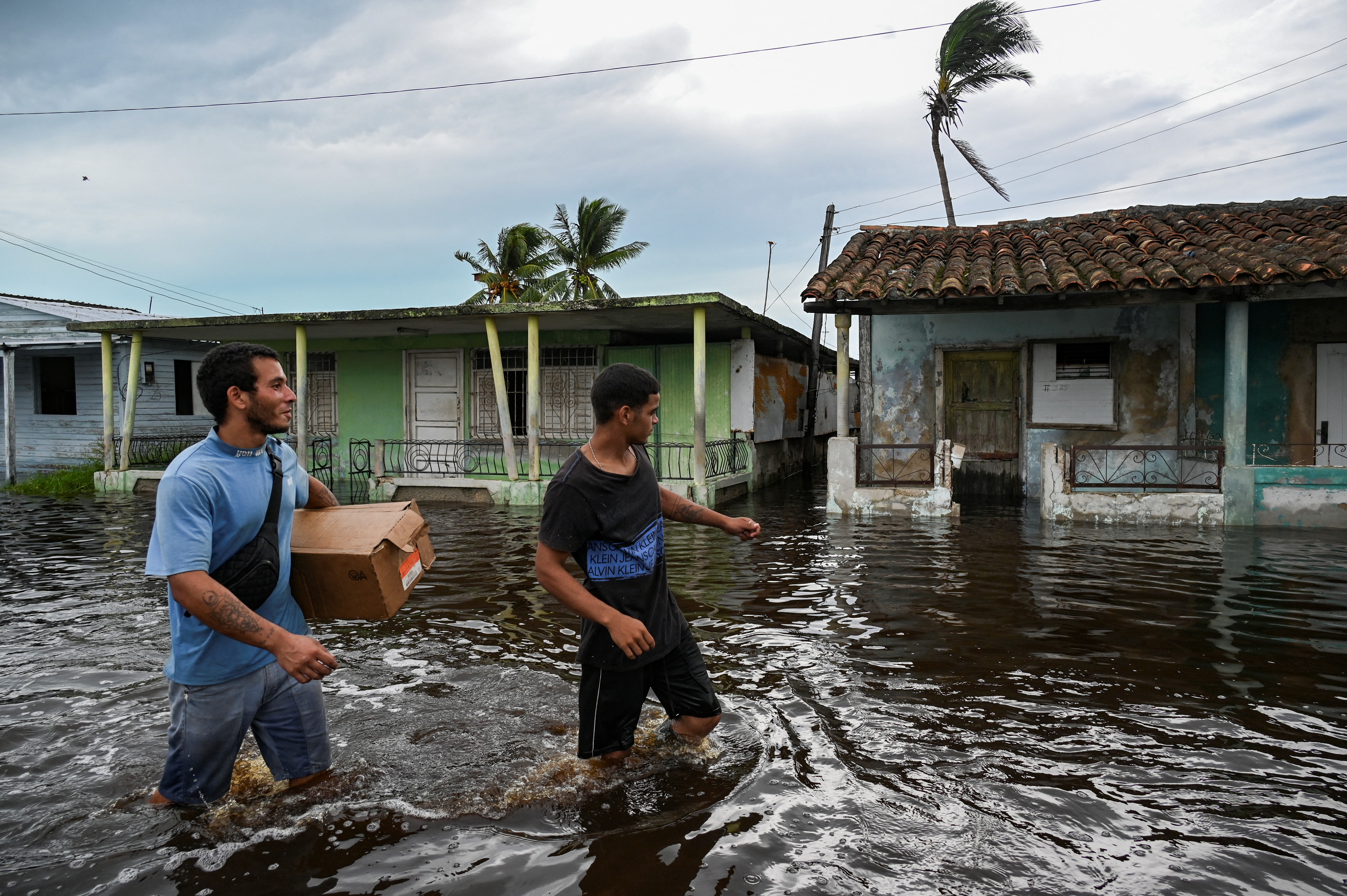 Hurricane Helene strengthened to an