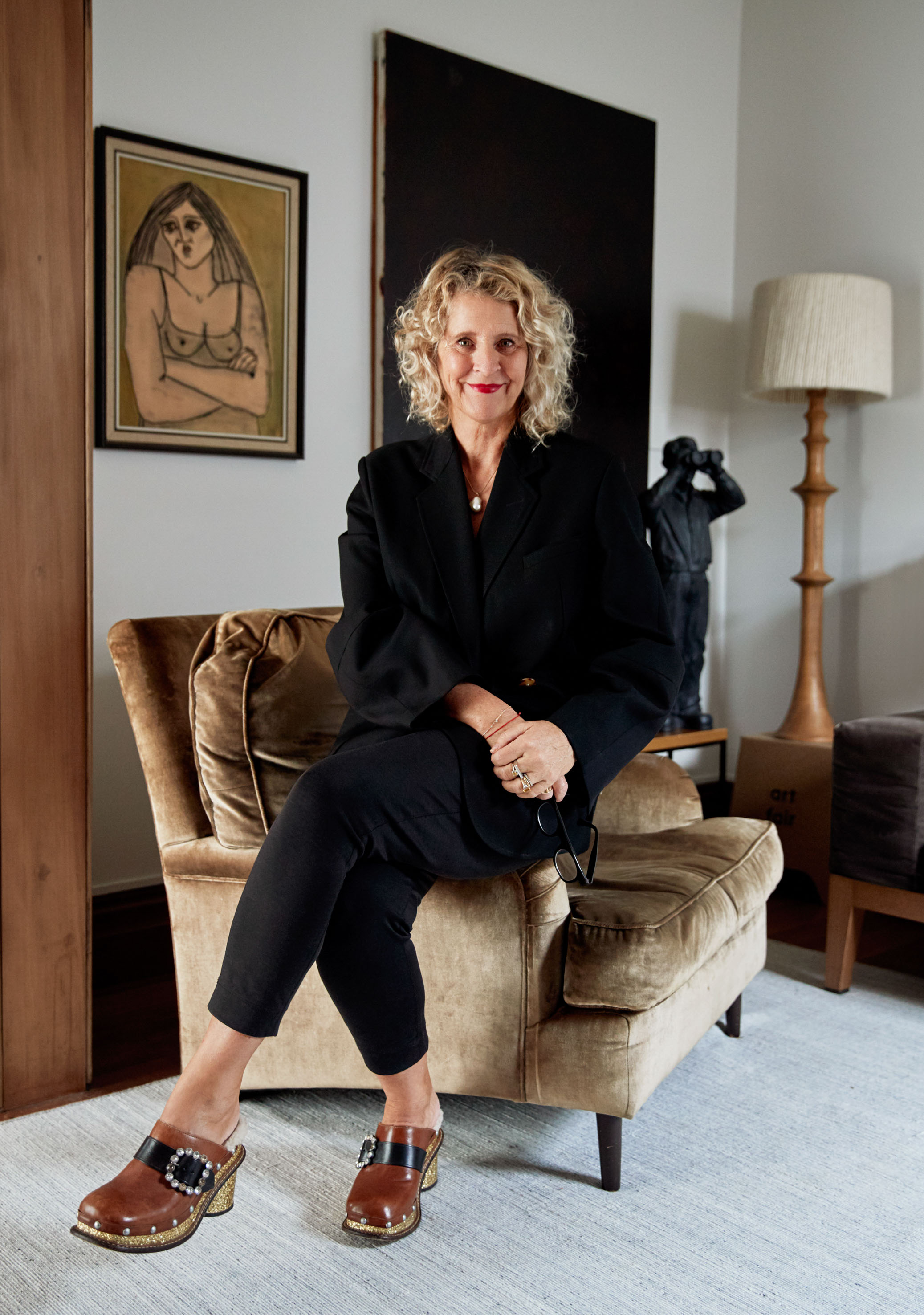 Interior stylist Sarah Lods. 