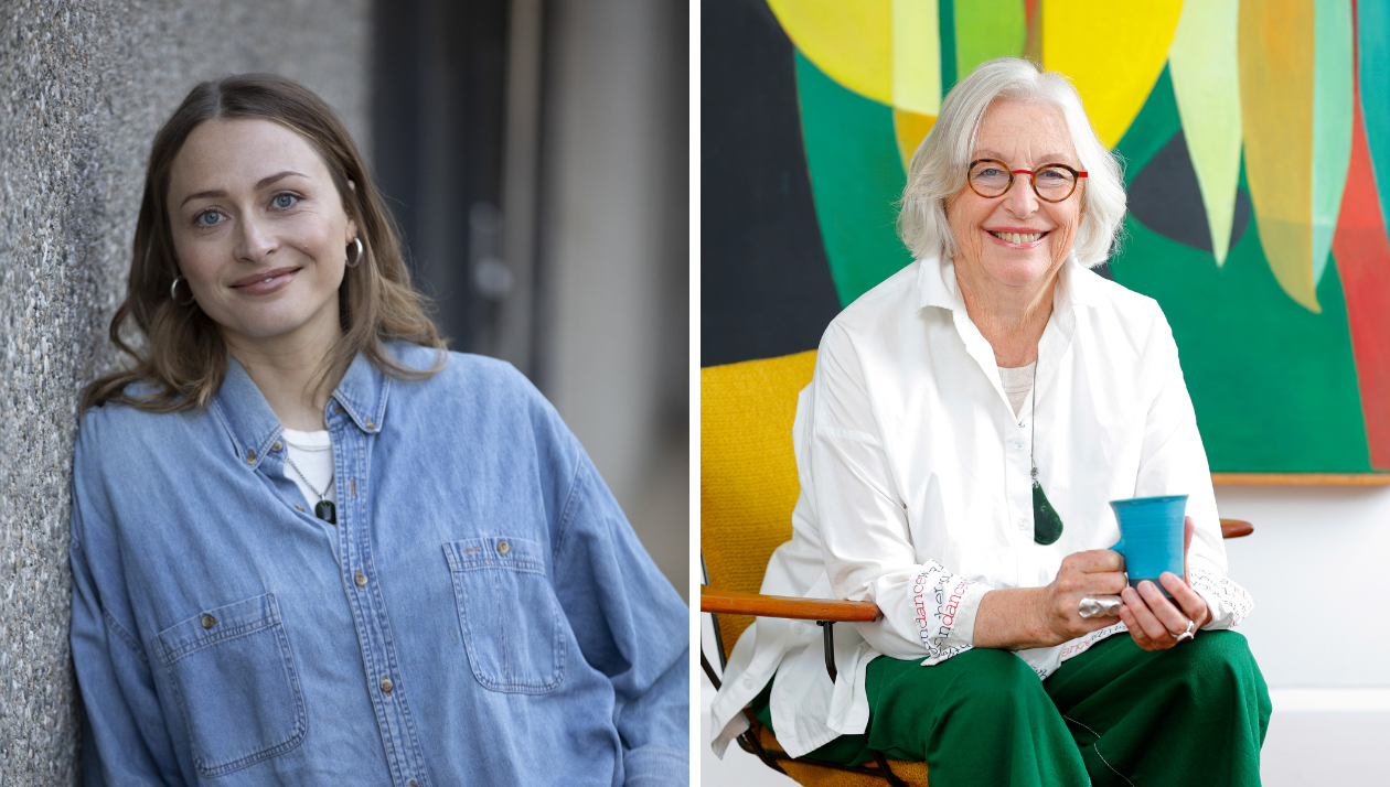 Fellow filmmakers: Chelsie Preston Crayford, left, and her mother, Dame Gaylene Preston. Photos / Hagen Hopkins; NZ Woman's Weekly