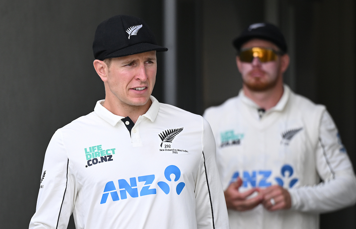 Black Caps wicketkeeper Mitch Hay. Photo / Photosport