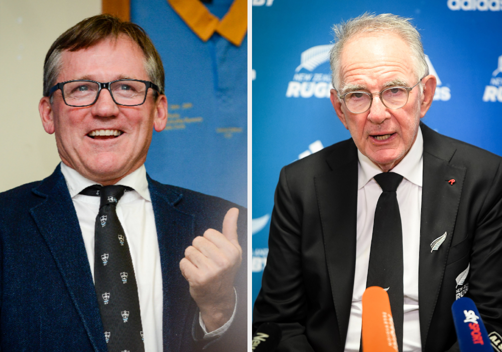 David Kirk (left) and Brent Impey (right) disagree. Photos / Photosport