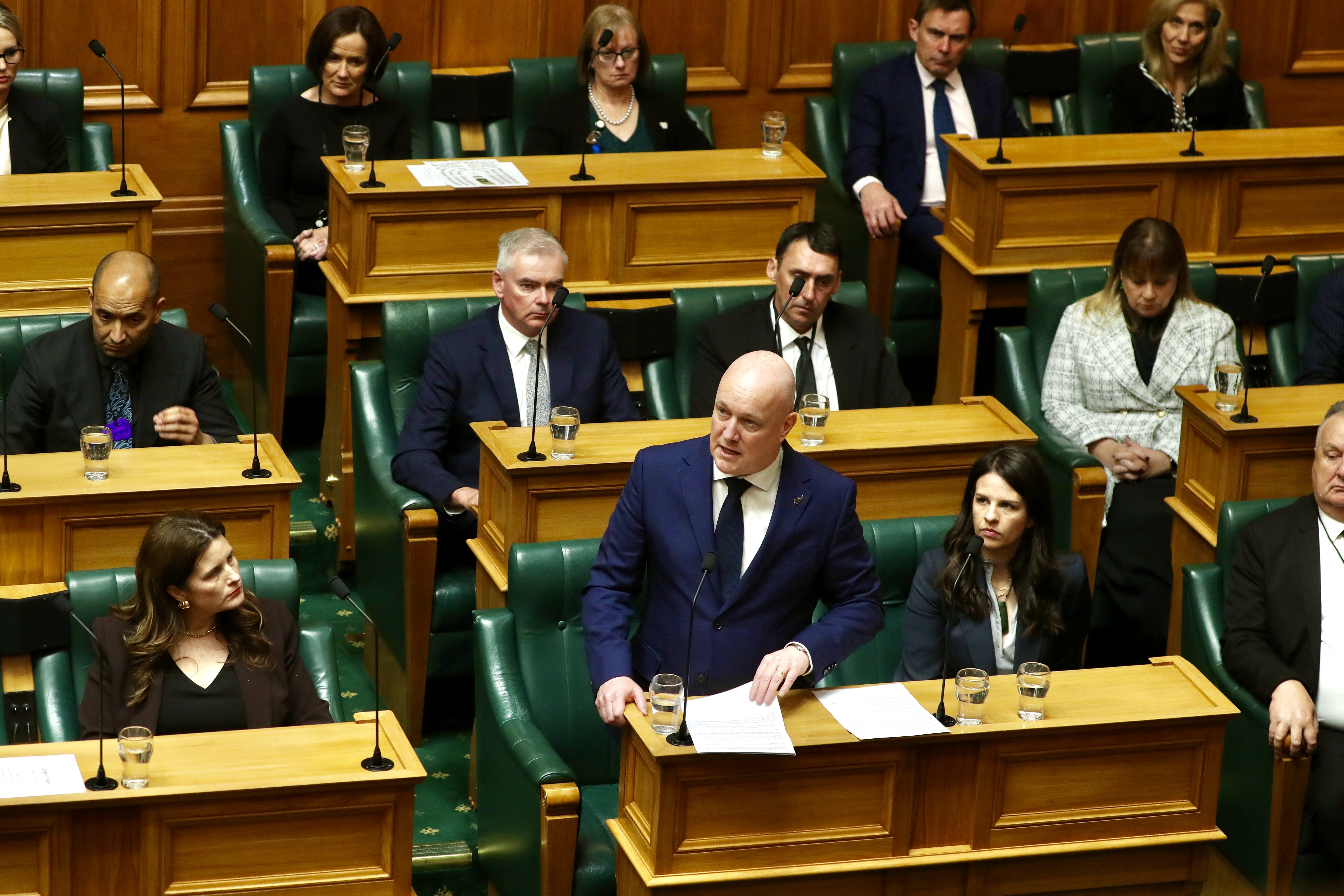 Prime Minister Christopher Luxon made an official apology in November 2024 for abuse in state care. Photo / Mark Mitchell