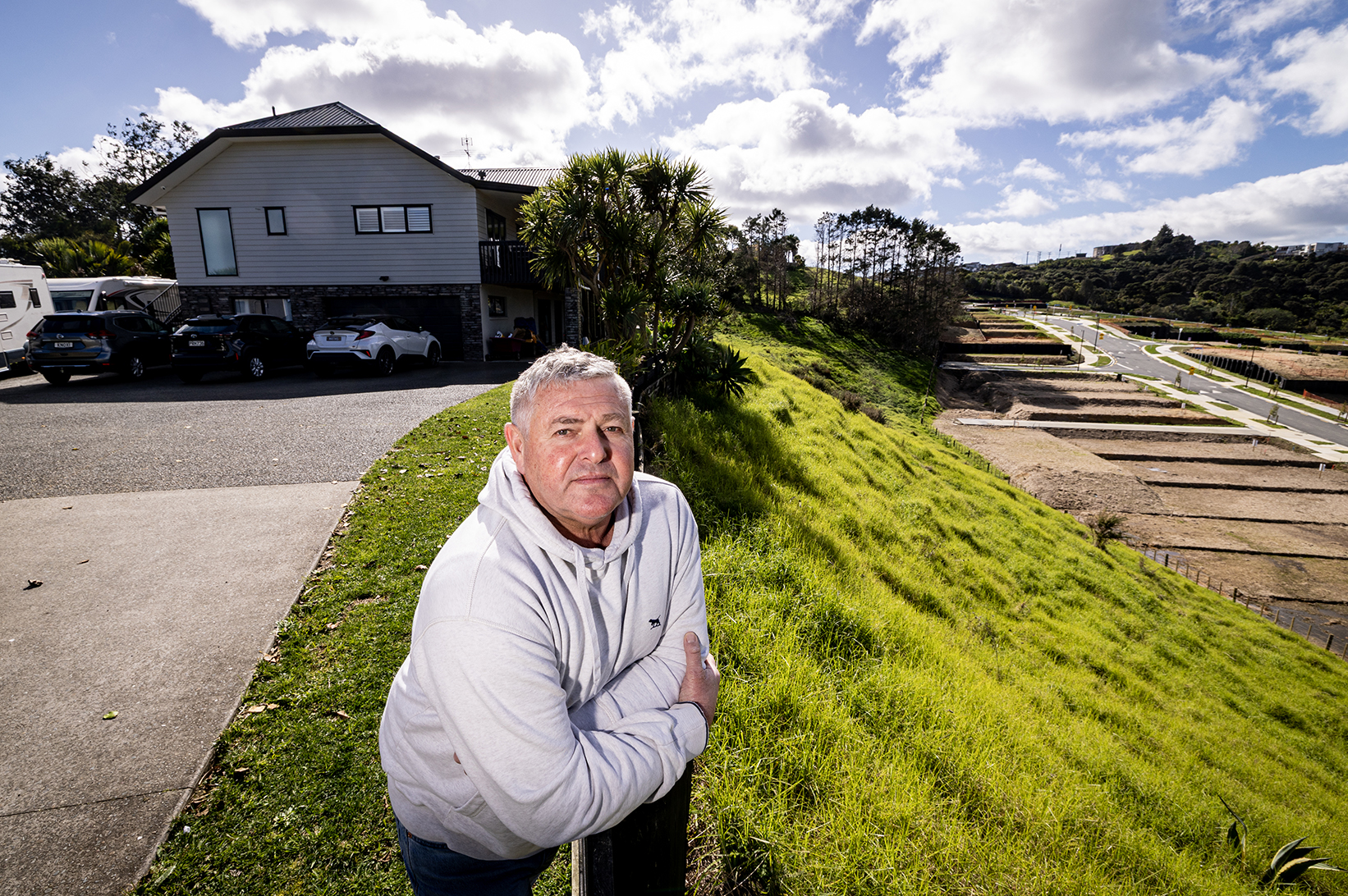 Trevor Knox and his family have seen their rural rates increase by 73% to an urban rate of more than $10,000. Photo / Dean Purcell