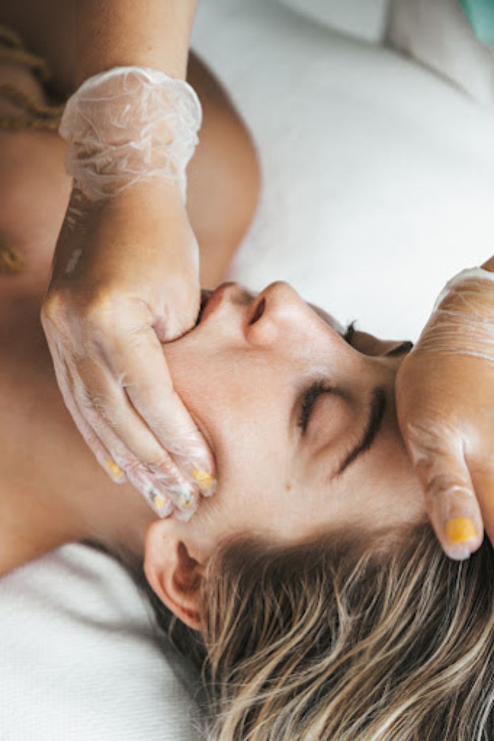Facial sculpting massage borrows intra-oral techniques from buccal massage to resculpt the face. Photo / Supplied