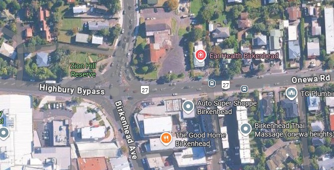Tricky terrain. Image / Google Maps
