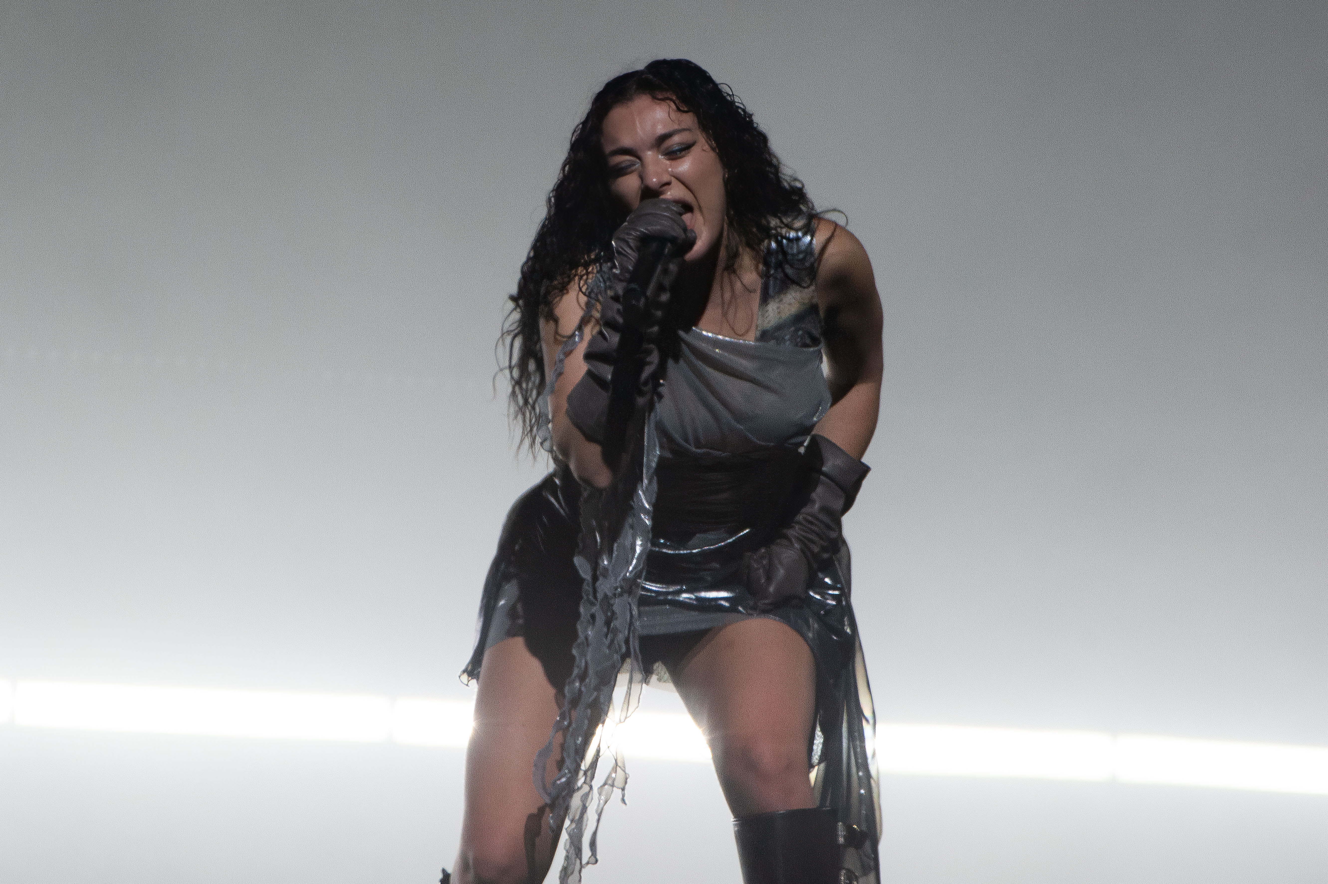 Charli XCX performs at last year's Roskilde Festival in Denmark. Photo / Getty Images