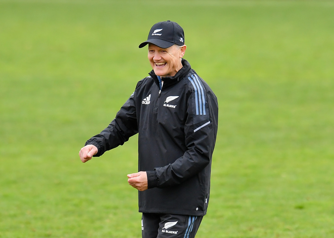 All Blacks assistant coach Joe Schmidt during a squad training. Photo / Photosport