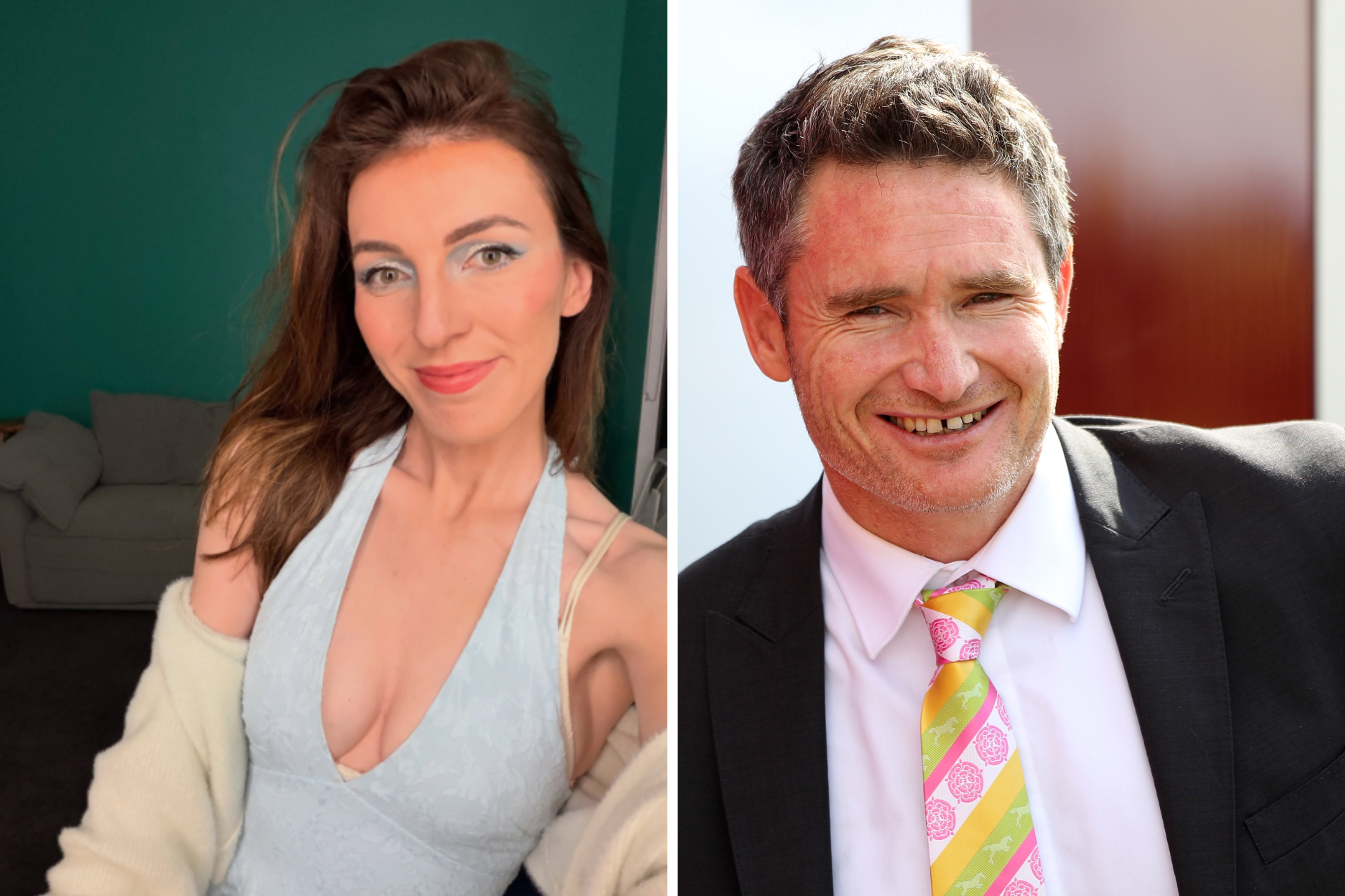 Kiwi comedian Melanie Bracewell and Australian comic Dave Hughes have engaged in a bit of back and forth on social media. Photo / Getty