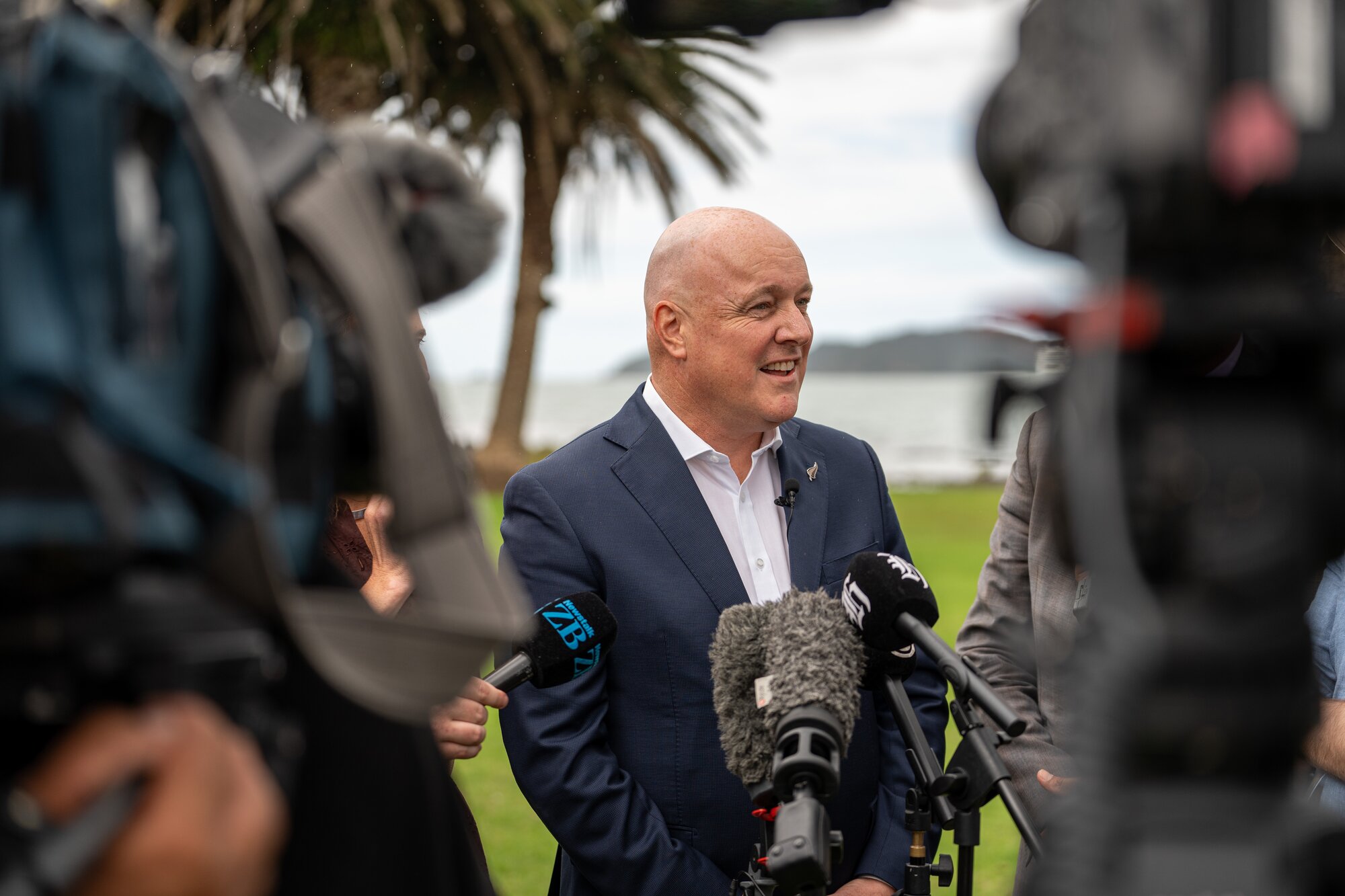 Prime Minister Christopher Luxon expects fuel security to be a hot topic of conversation with leaders in Samoa and Tonga. Photo / Alyse Wright