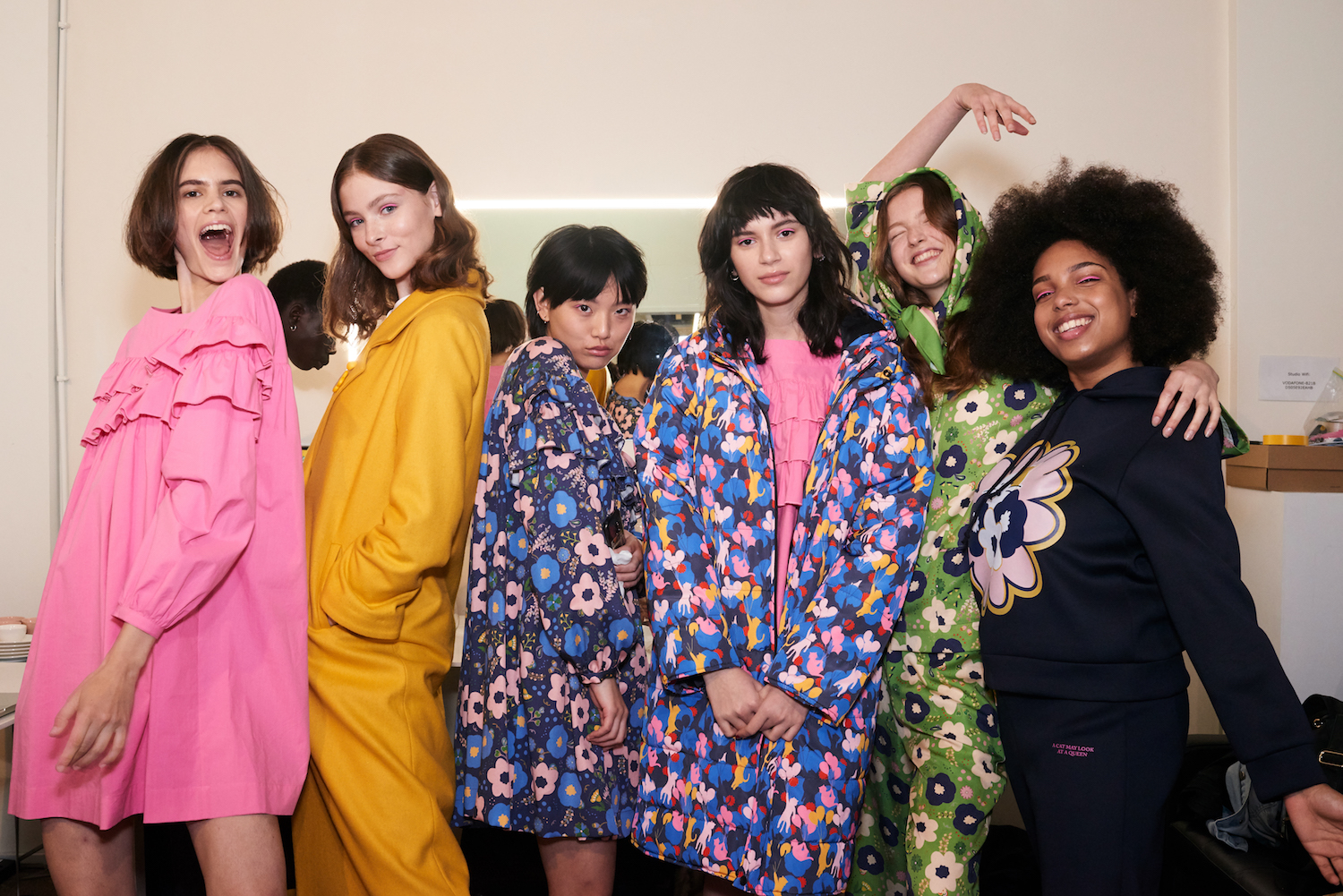 Backstage at the Twenty-seven Names show at NZ Fashion Week 2018. Photo / Karen Ishiguro