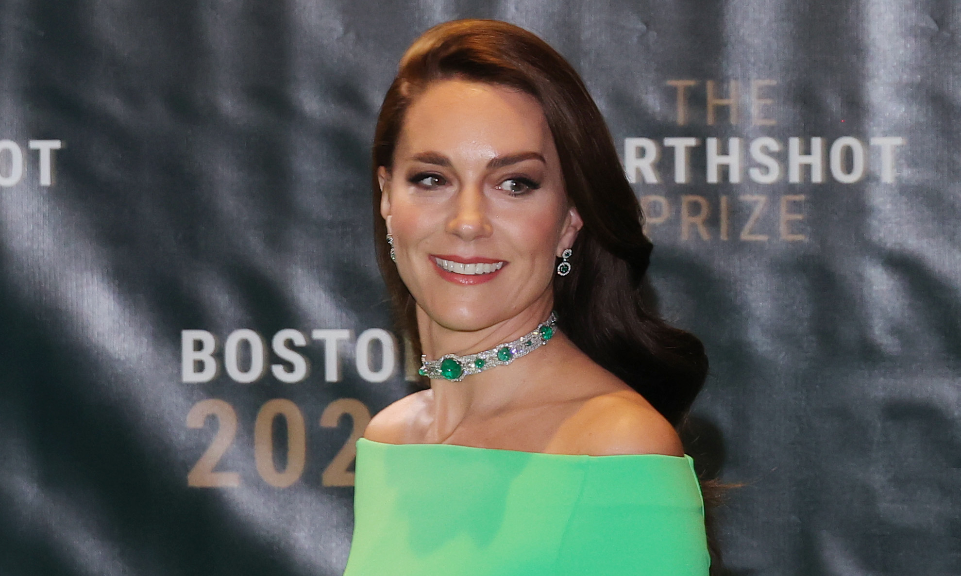 Kate turned heads in the gorgeous green gown. Photo / Getty Images