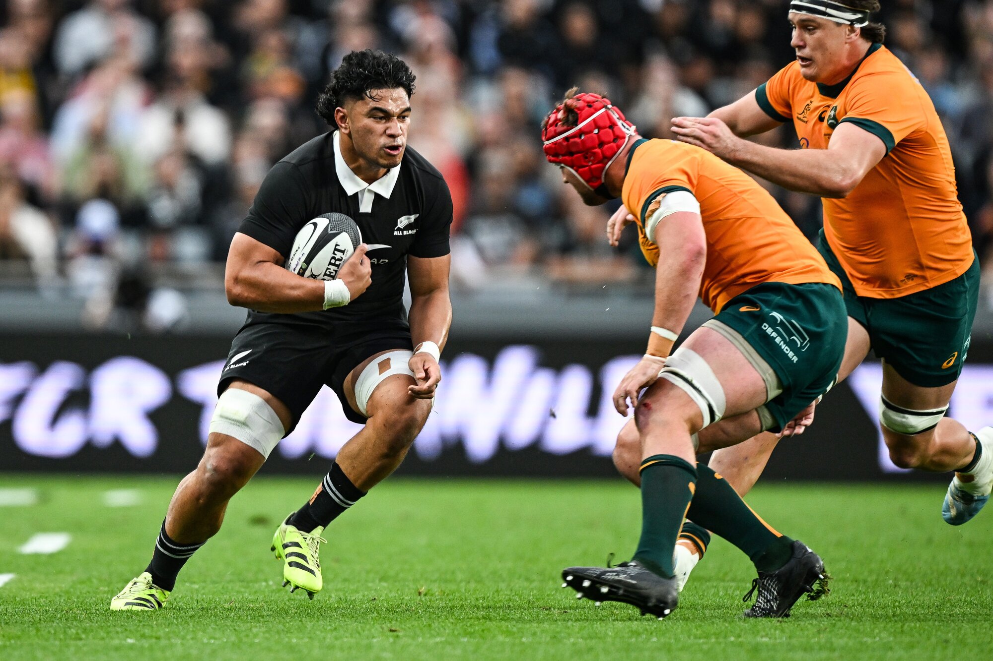 Wallace Sititi has impressed since making the All Blacks in 2024. Photo / Photosport