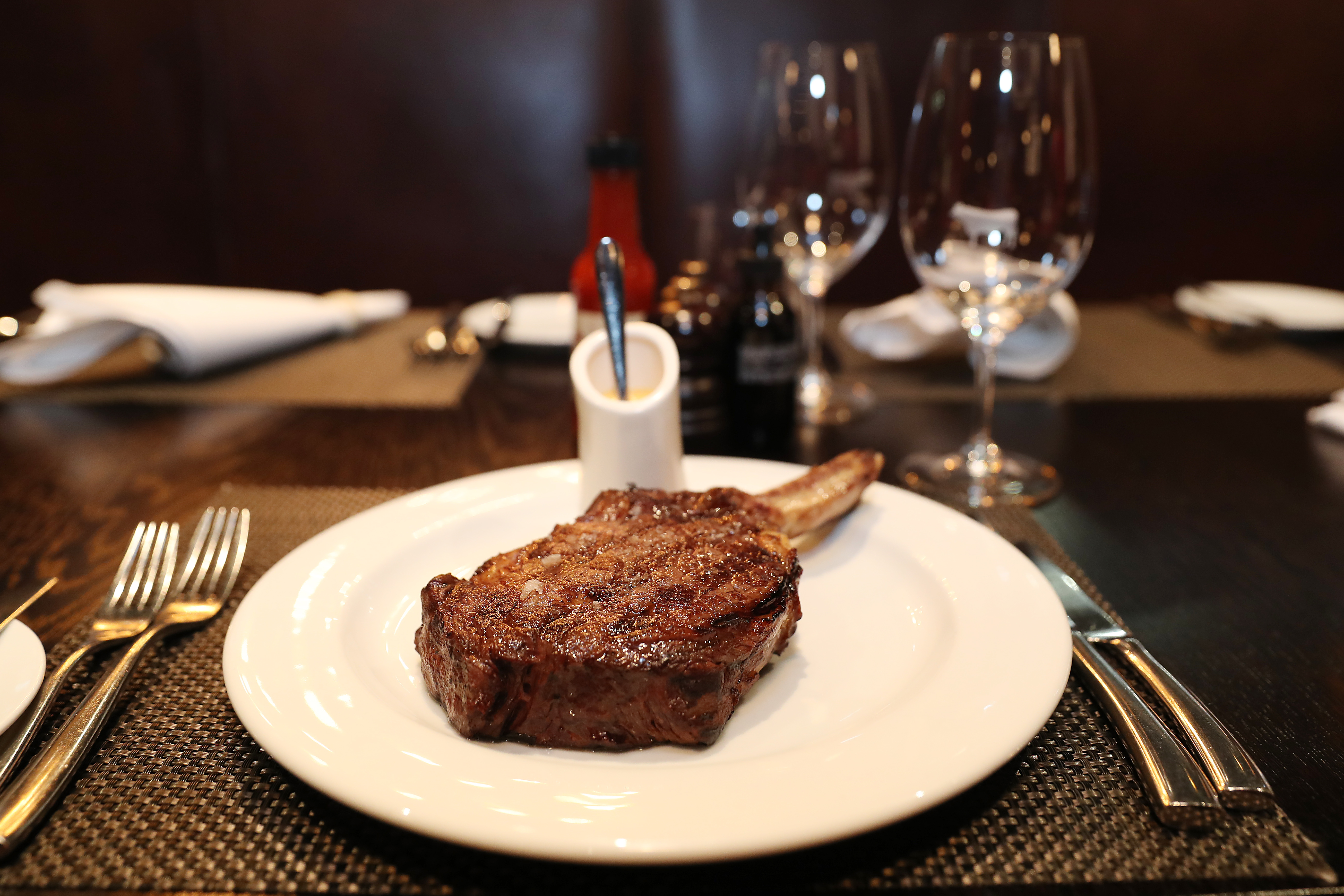 The Savannah angus rib eye steak. Photo / Getty Images