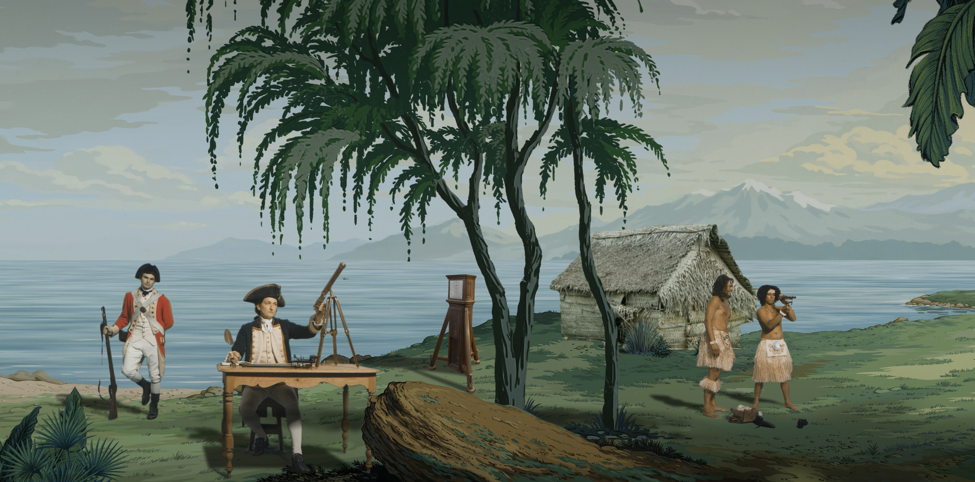 Te Papa's art curator, Megan Tamati-Quennell, describes