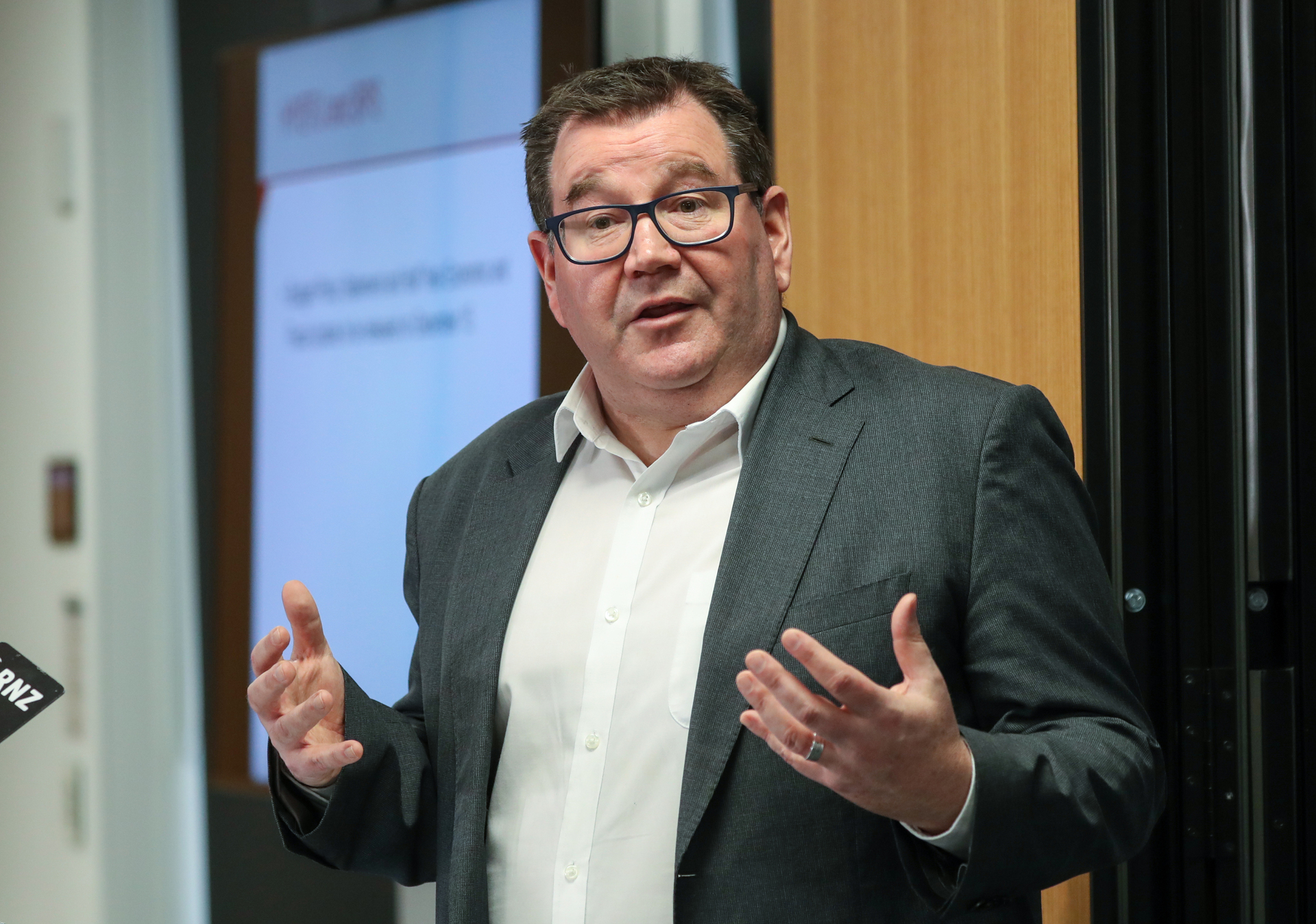 Finance Minister Grant Robertson has revealed an economic package to help Auckland businesses that will have been in lockdown for at least 11 weeks. Photo / Mark Mitchell