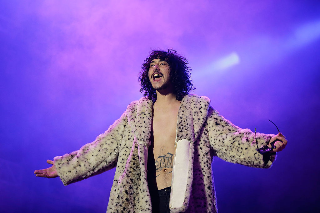Sticky Fingers lead singer Dylan Frost rushed to hospital moments