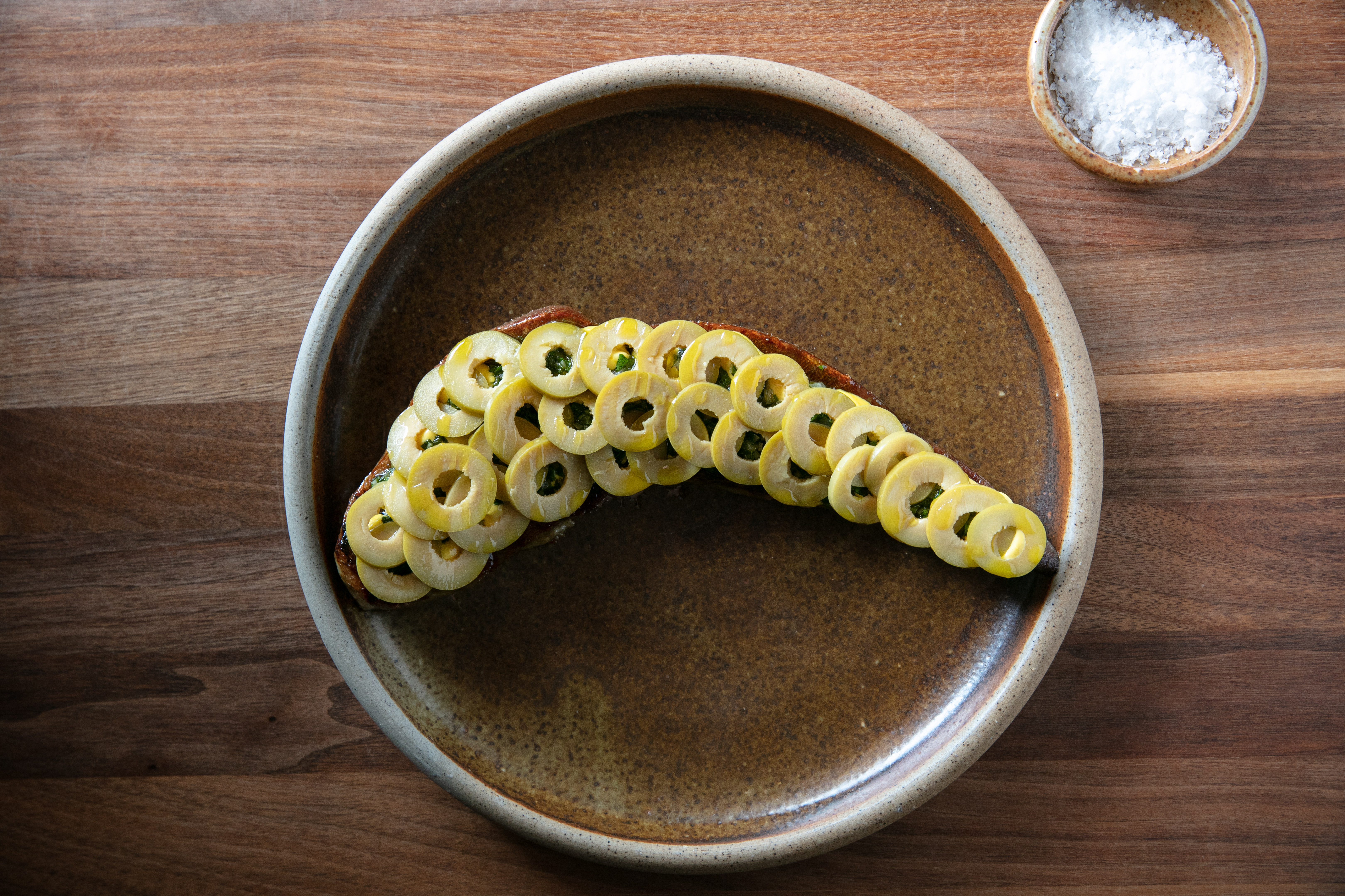 The beef tongue on the menu at Alma restaurant in Britomart. Photo / Babiche Martens