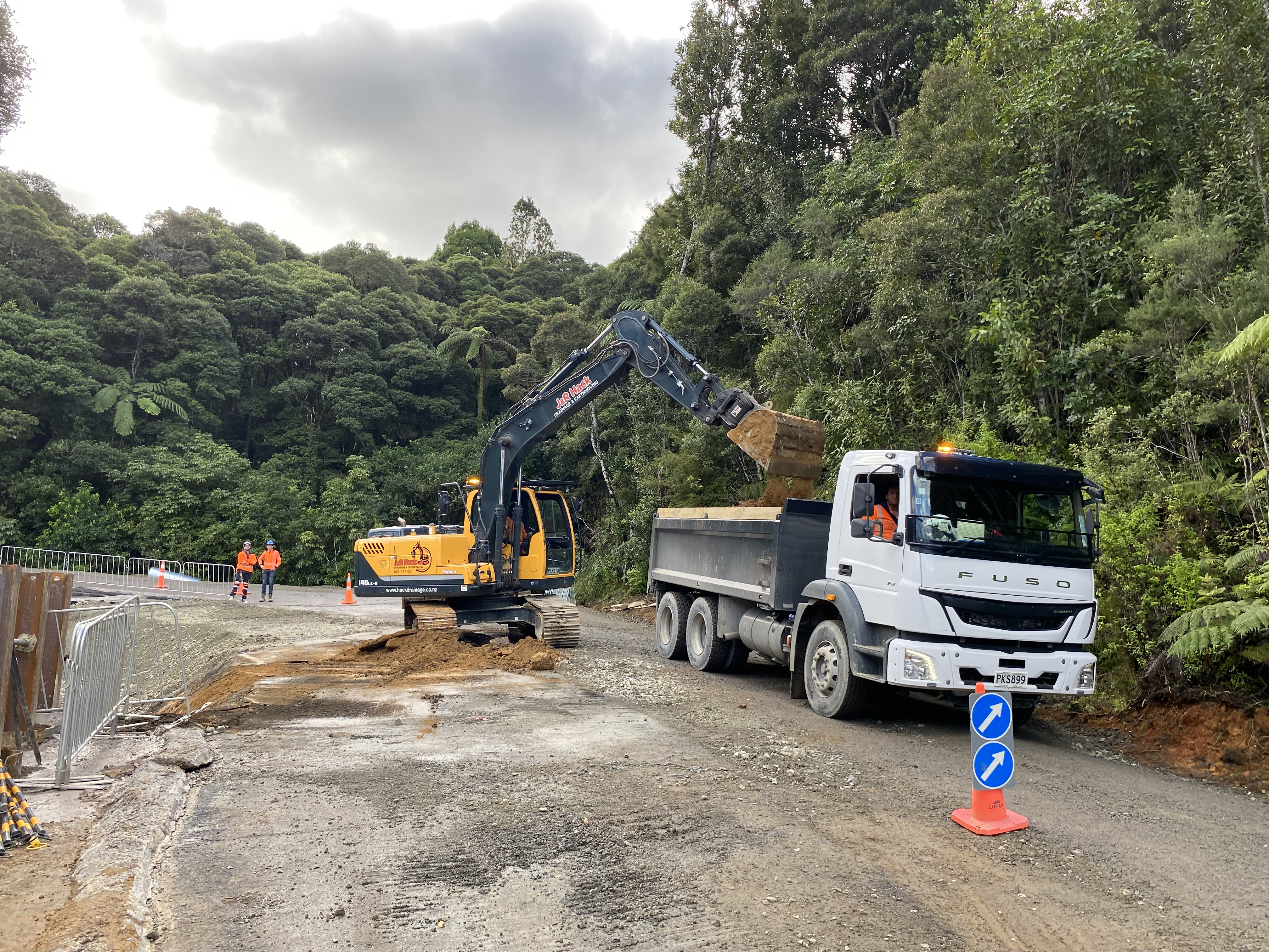 Extensive work has gone into trying to stabilise the Mangamuka Gorge. Photo / David Fisher