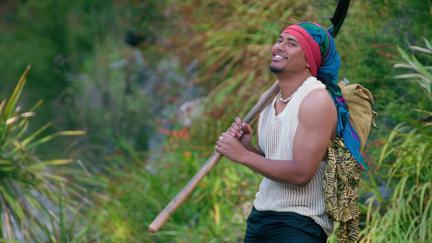 Has he found the treasure? Photo / TVNZ